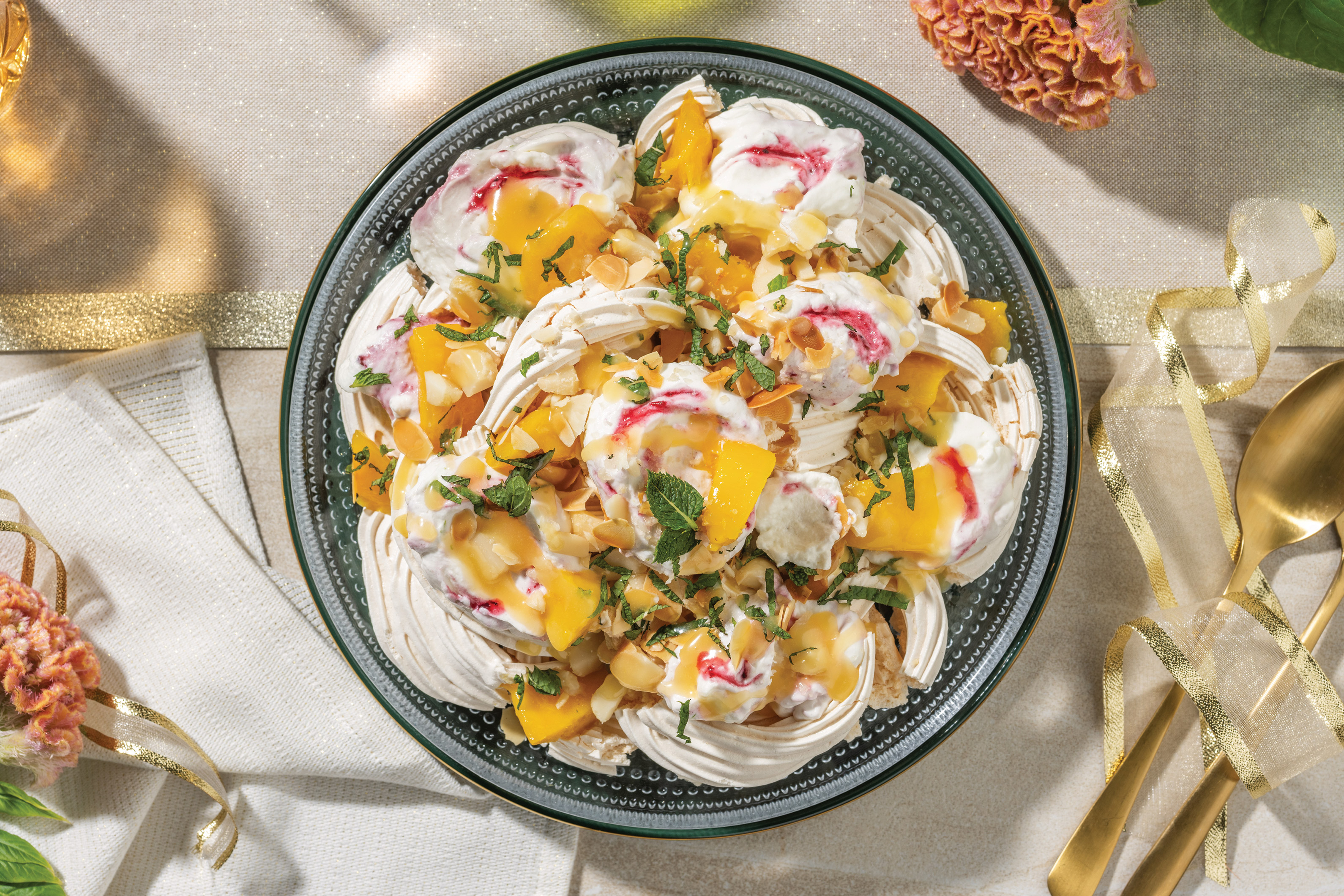 Smashed Meringue & Berry Cream