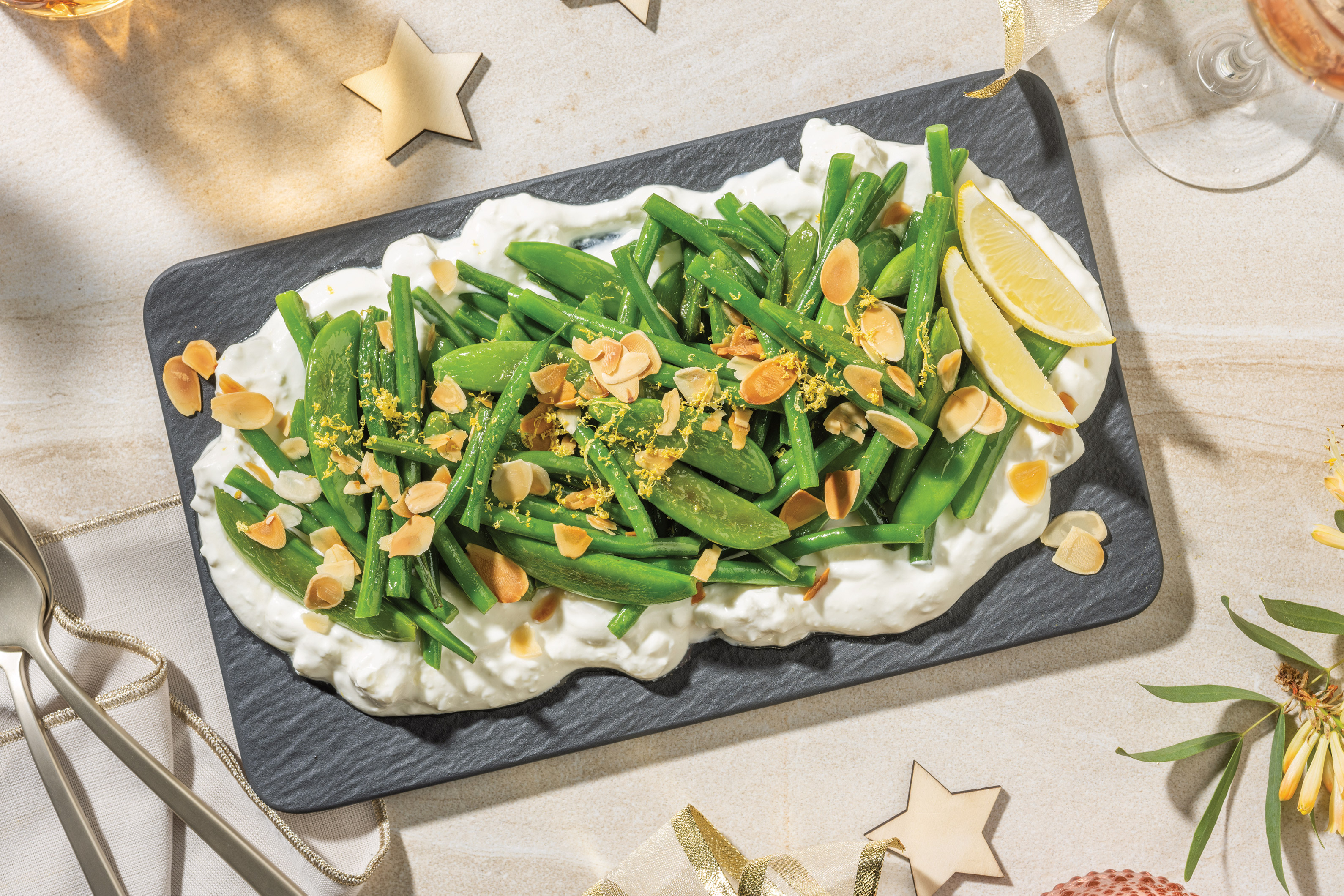 Sautéed Pea Pods & Green Beans