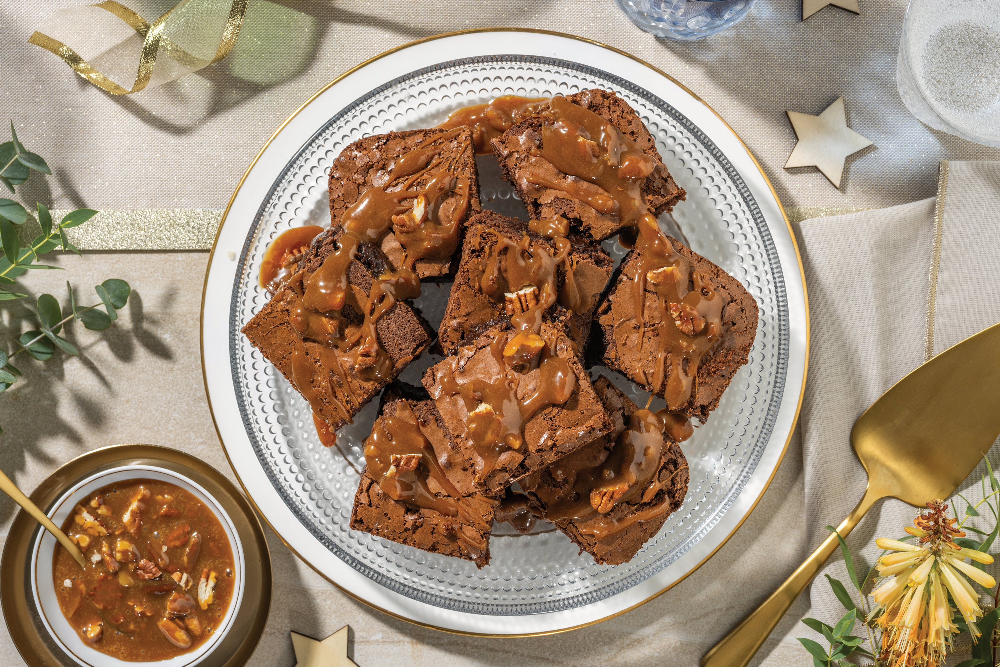 Christmas Spiced Choc Chip Brownies