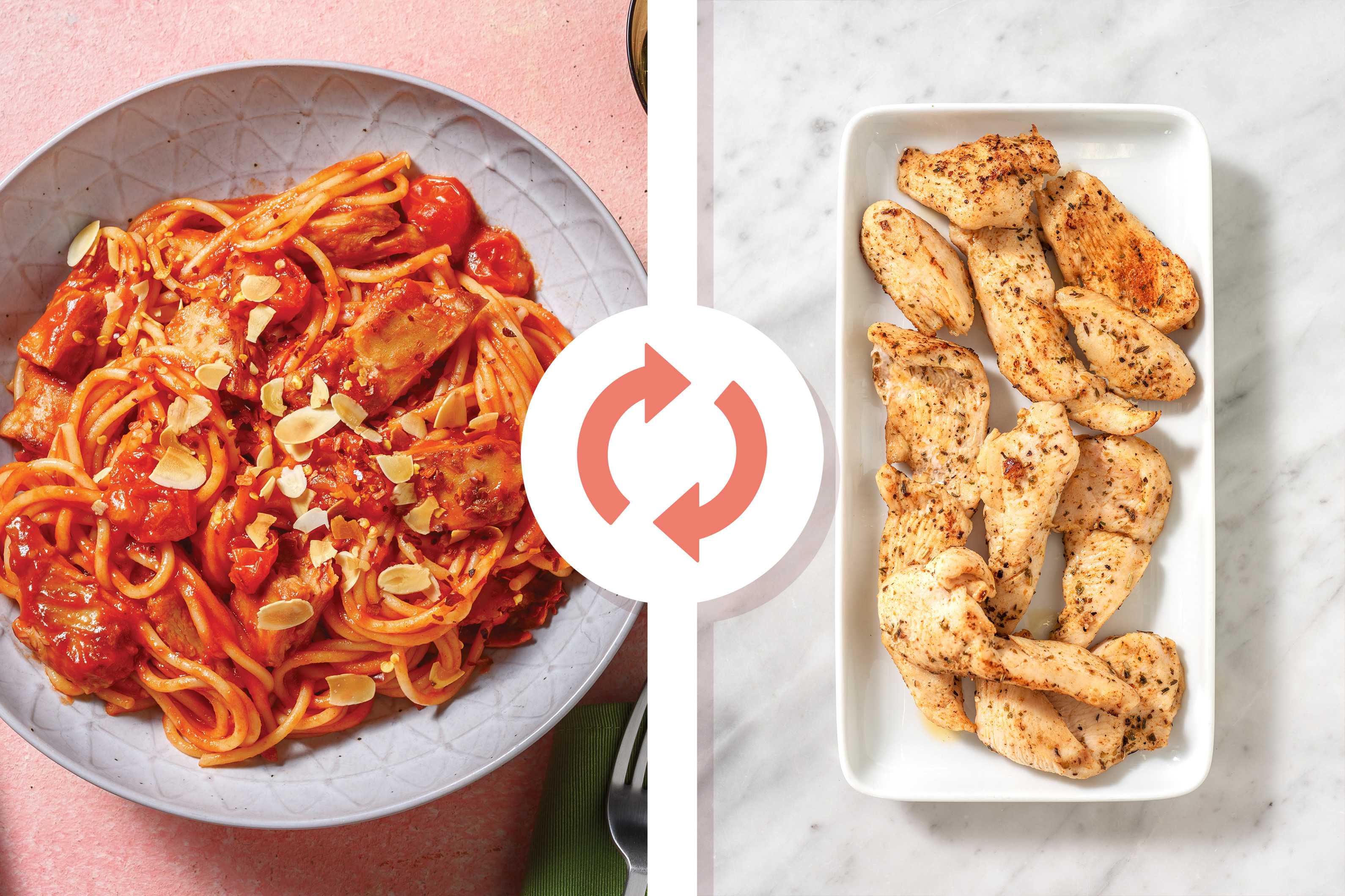 Chicken & Chilli Tomato Spaghetti