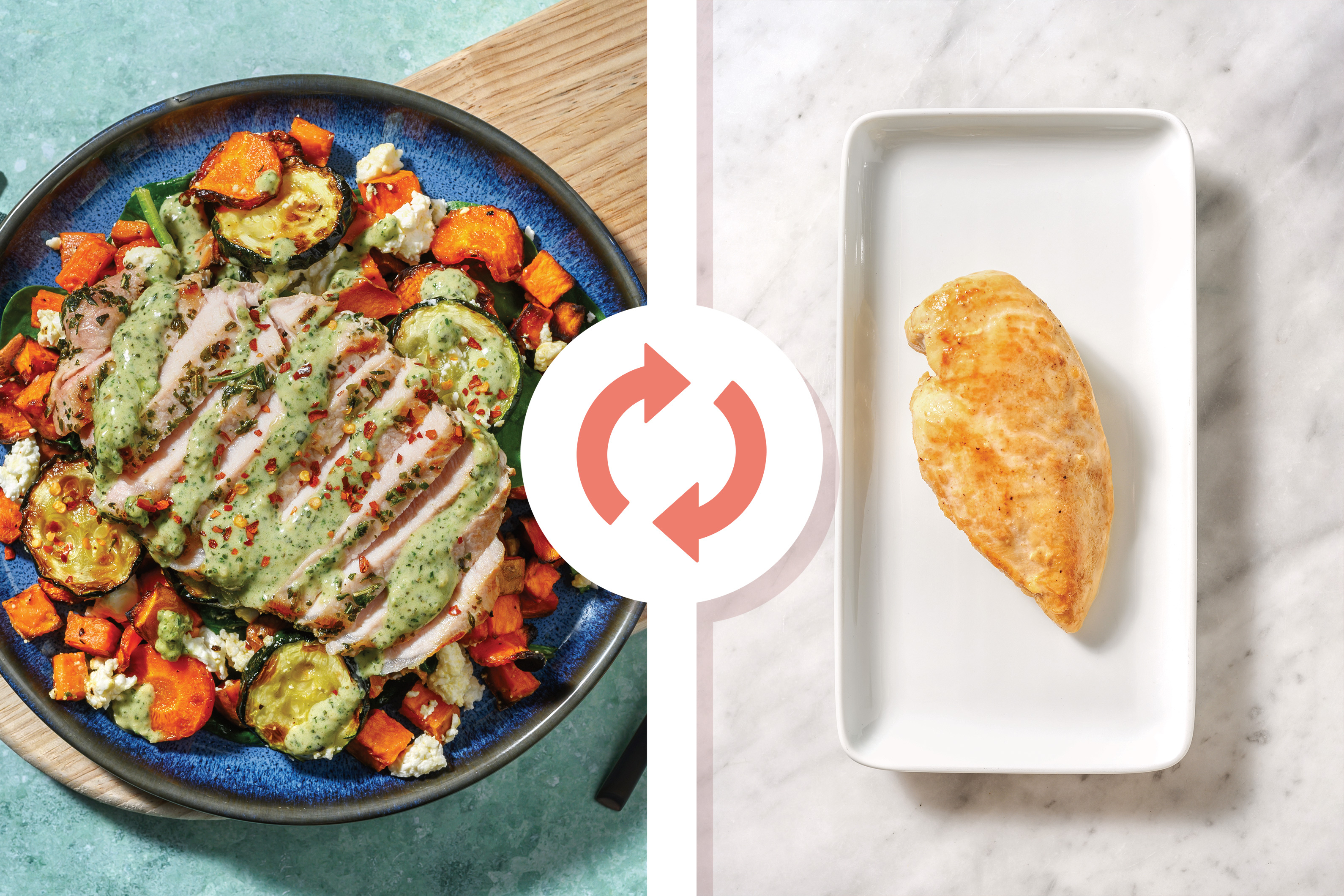 Honey-Garlic Chicken & Quick-Prep Veggie Toss