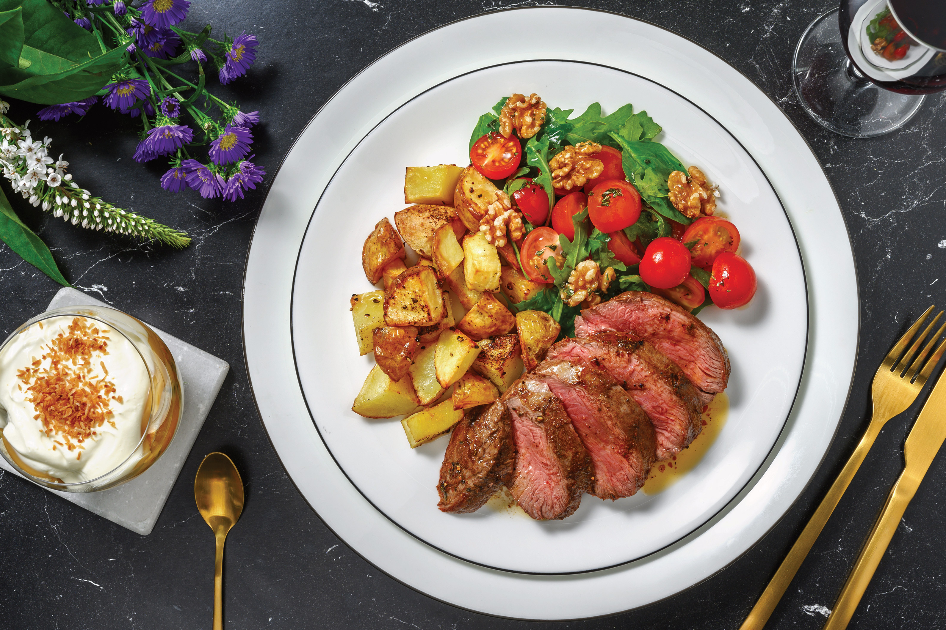 Spring Lamb Roast & Mint Sauce for Dinner