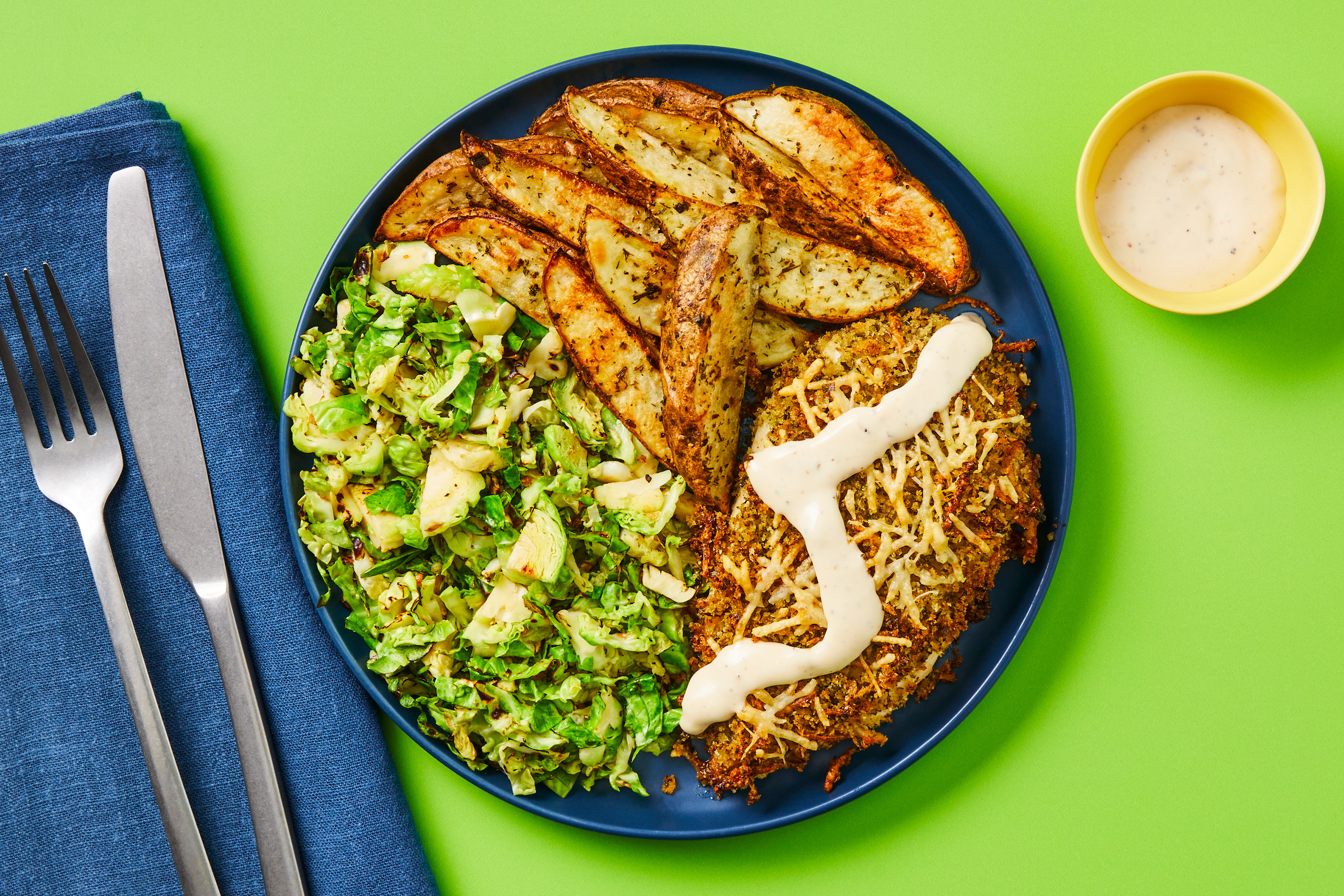 Crispy Caesar Chicken