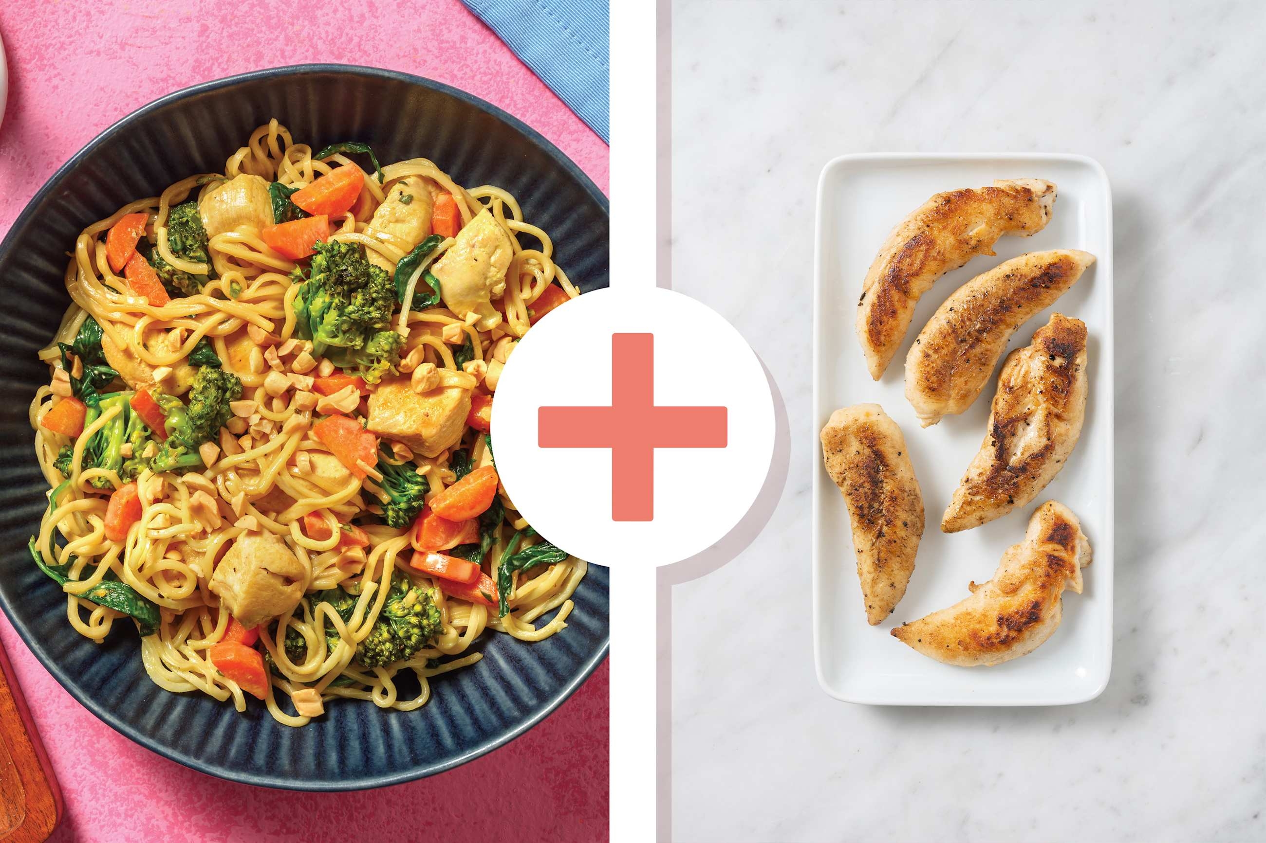 Double Makrut Lime & Coconut Chicken Noodles