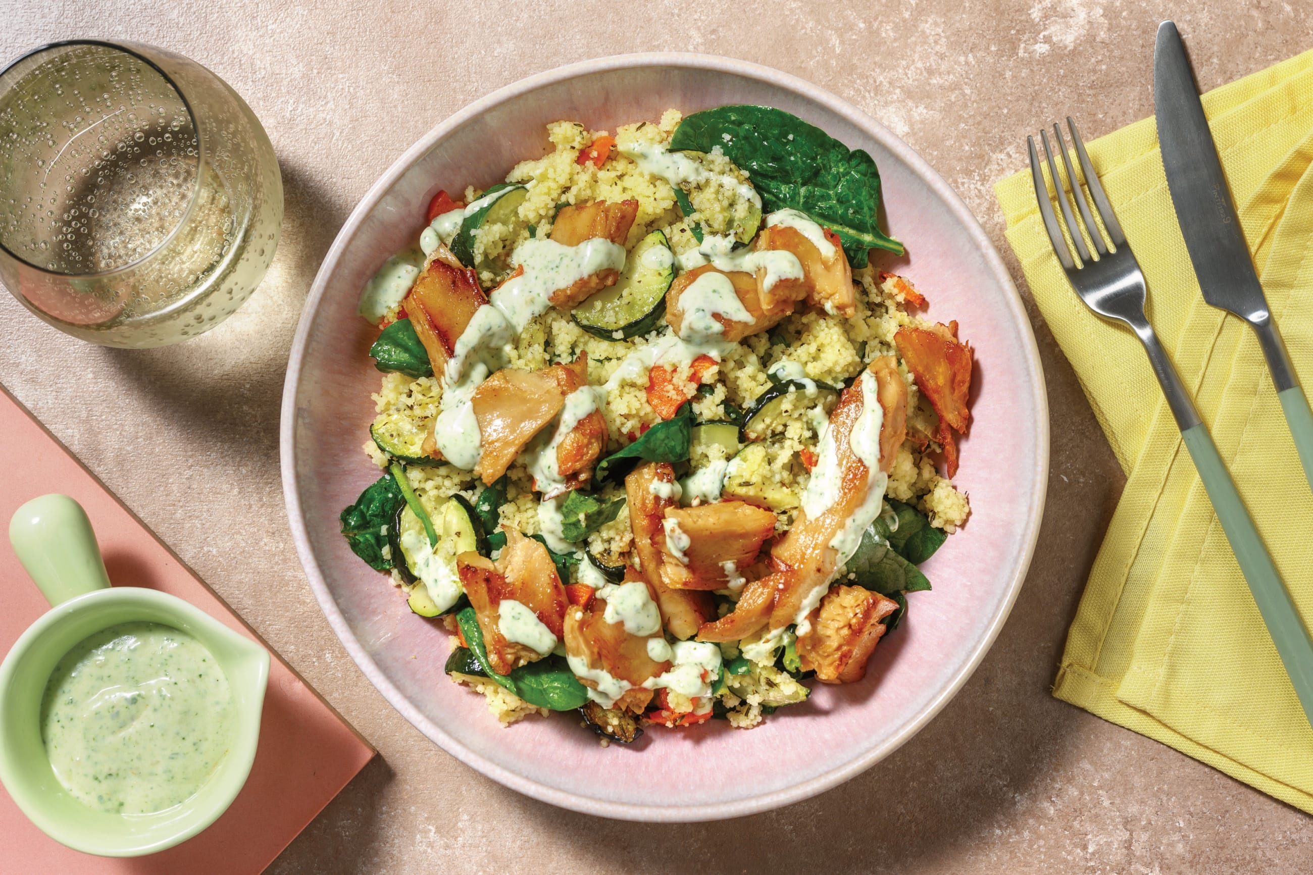 Chicken & Herby Veggie Couscous