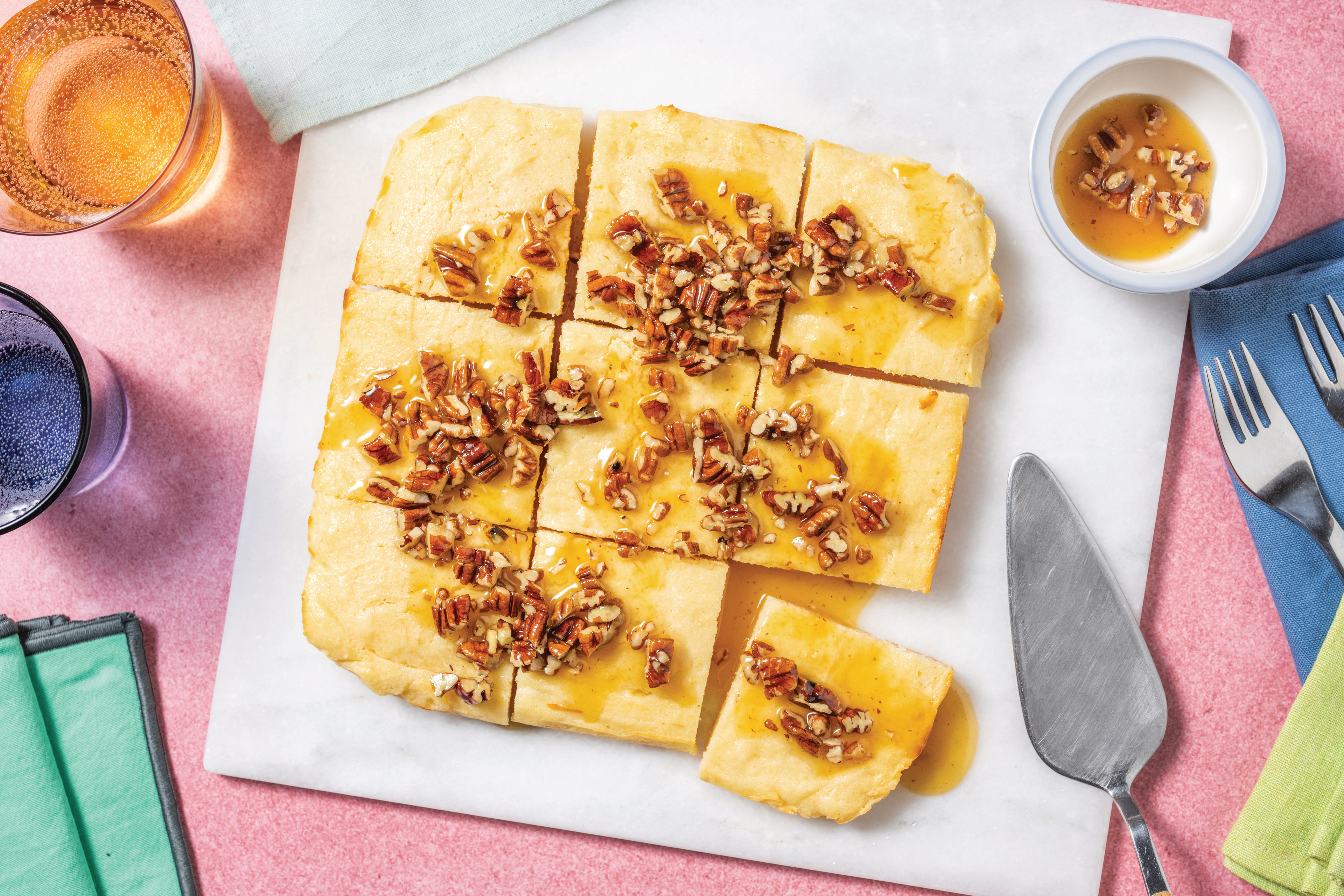 Lemon Ricotta Slice