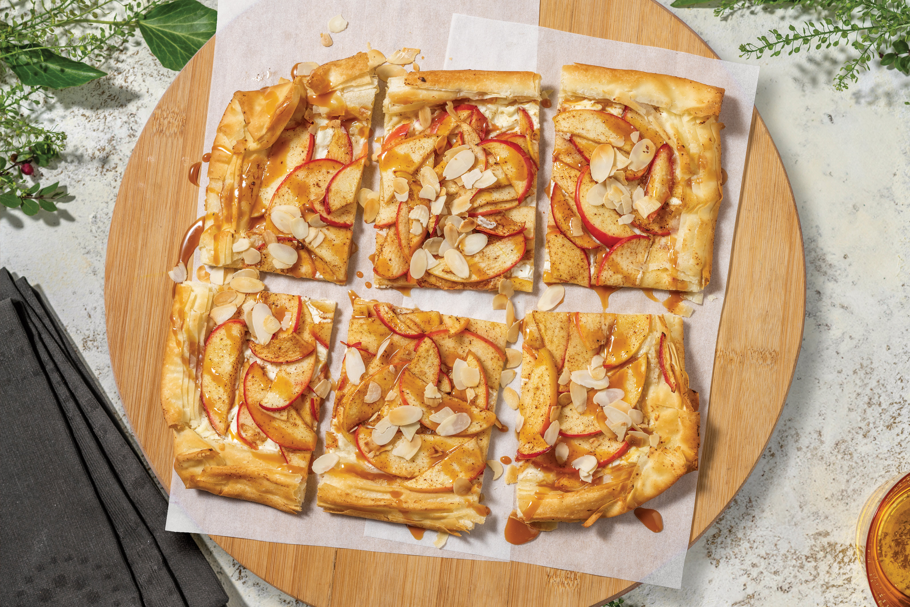 Spiced Apple & Caramel Galette