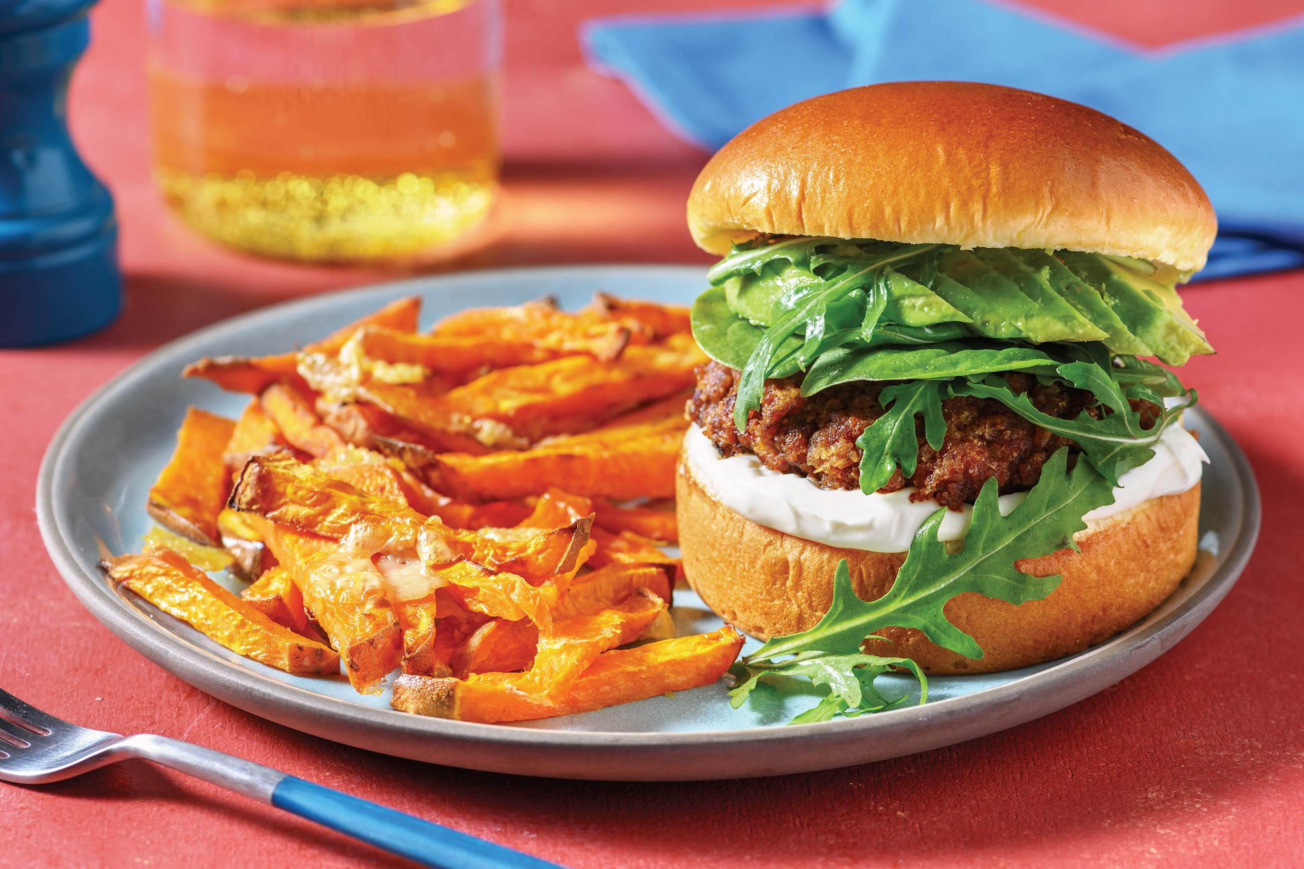 Easy Beef & Bacon Burger