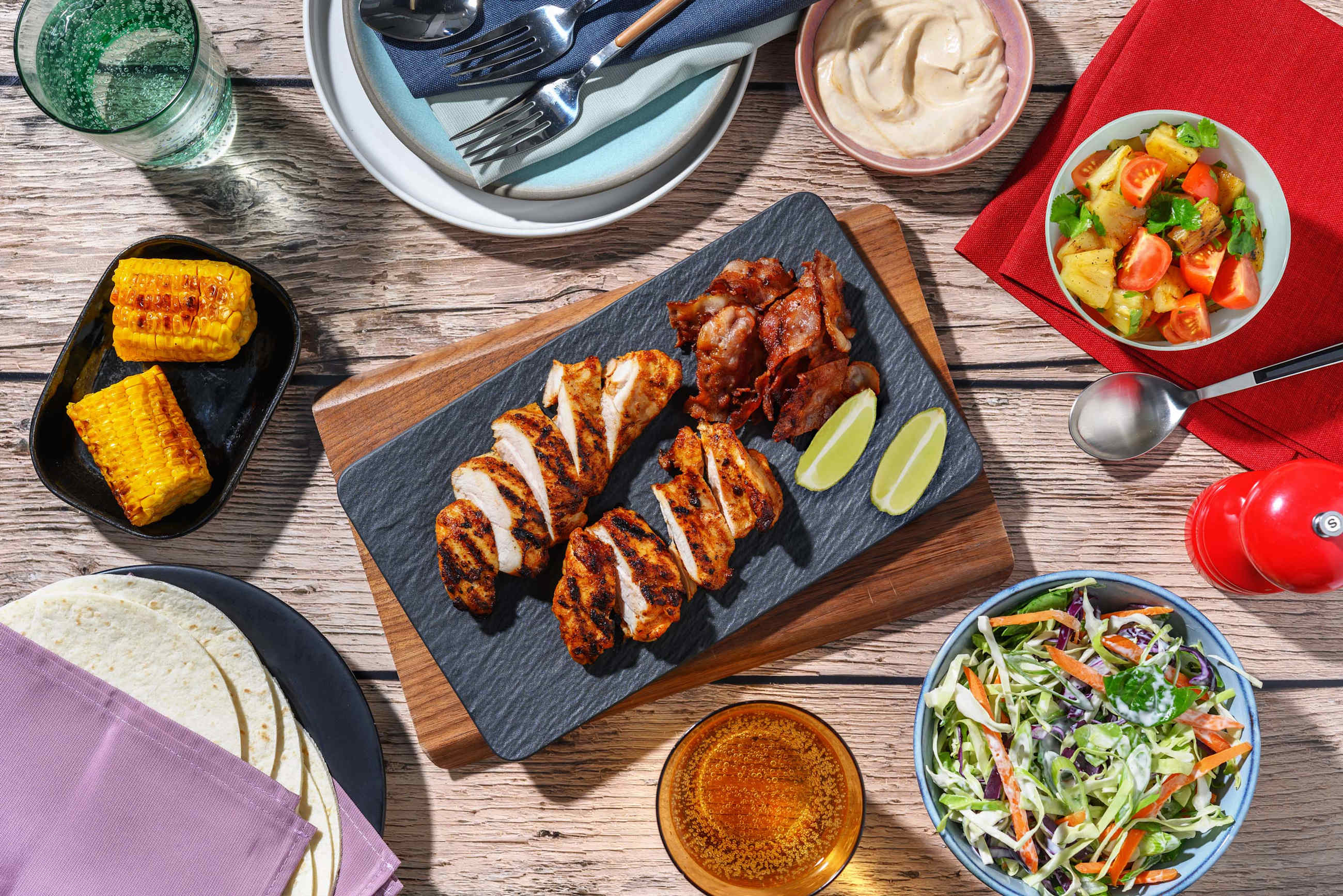 BBQ Chicken & Bacon Taco Kit