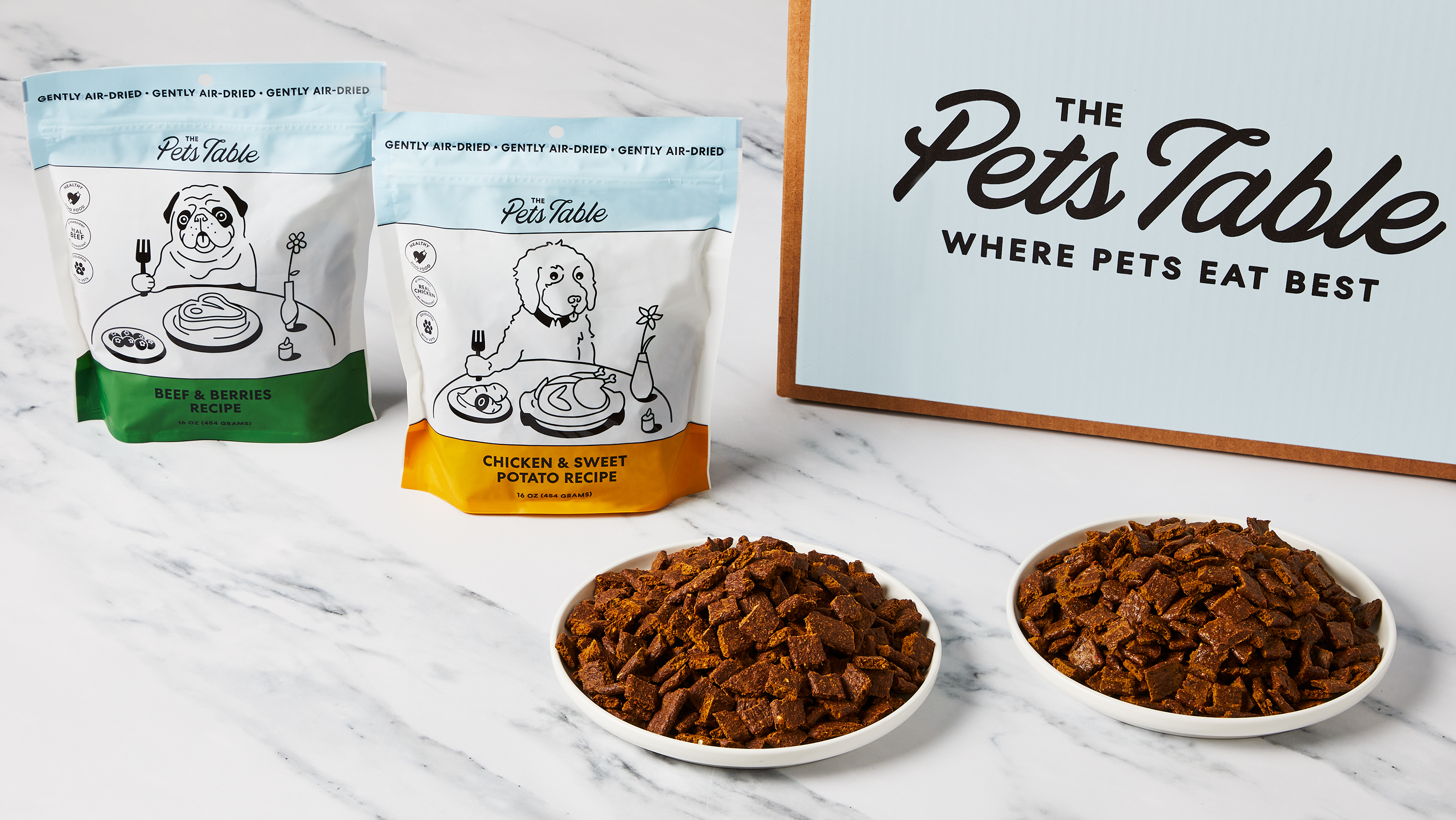 The Pets Table - Air Dried Medium Box