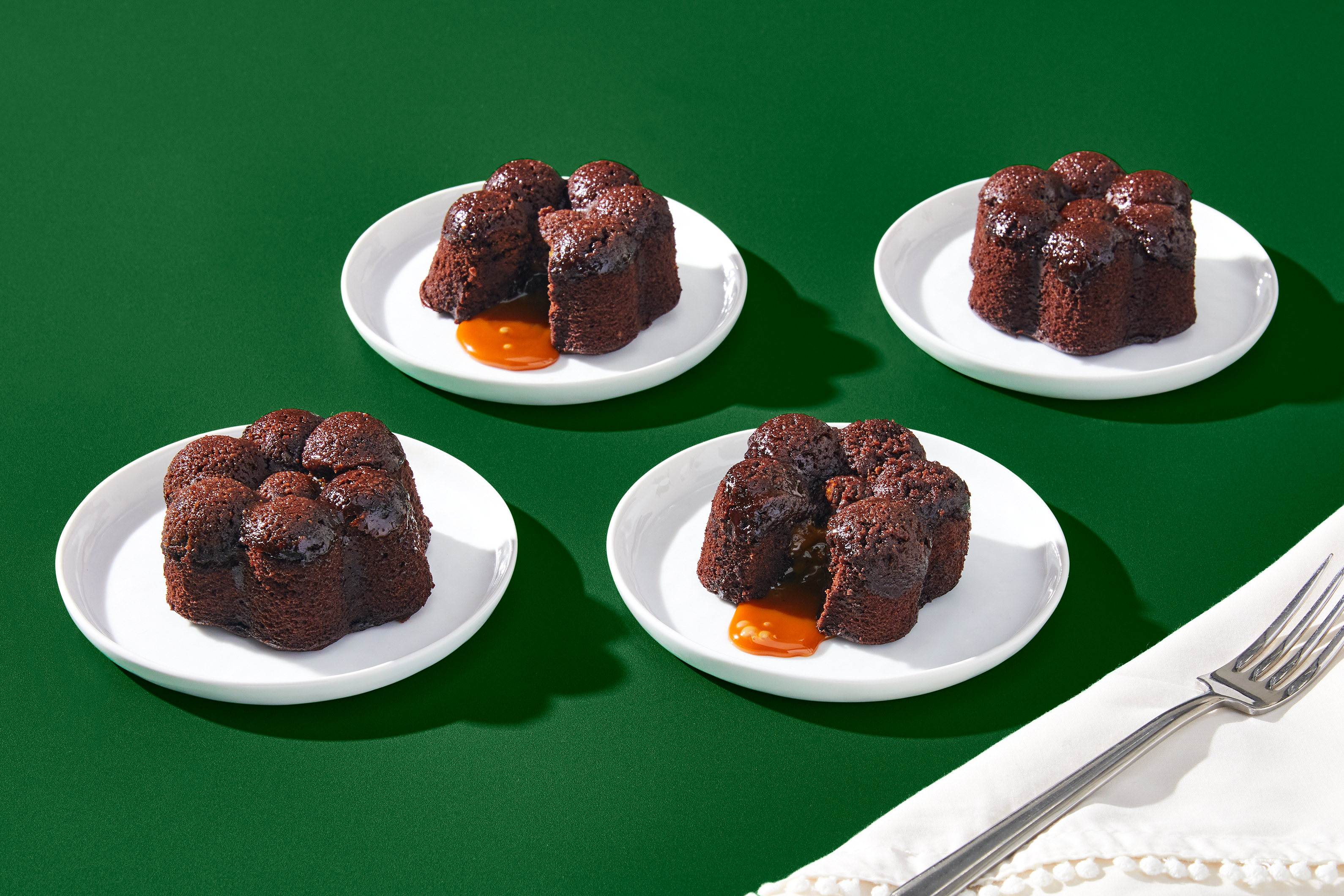 Filled Chocolate Bundt Cakes