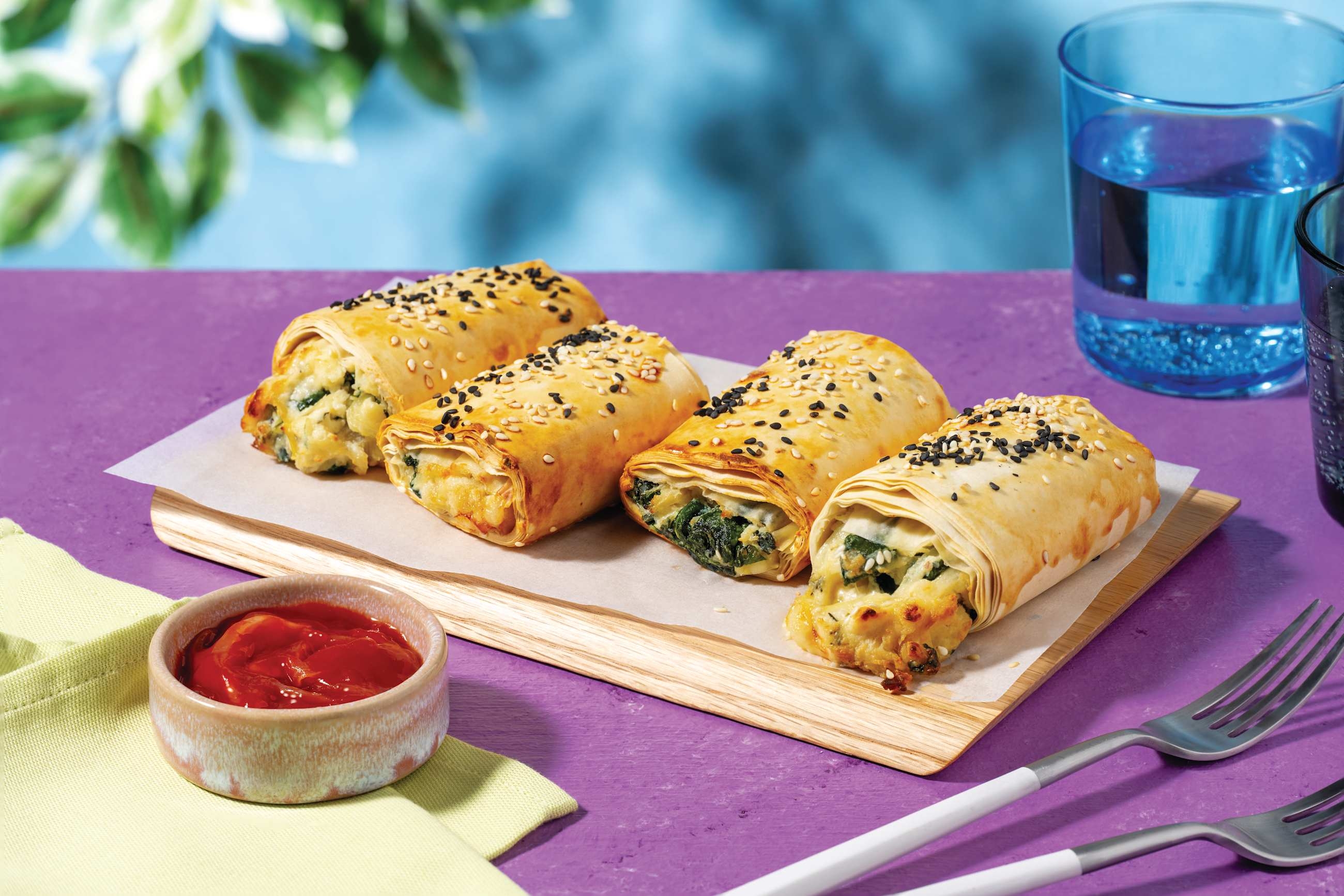 Spinach & Ricotta Rolls