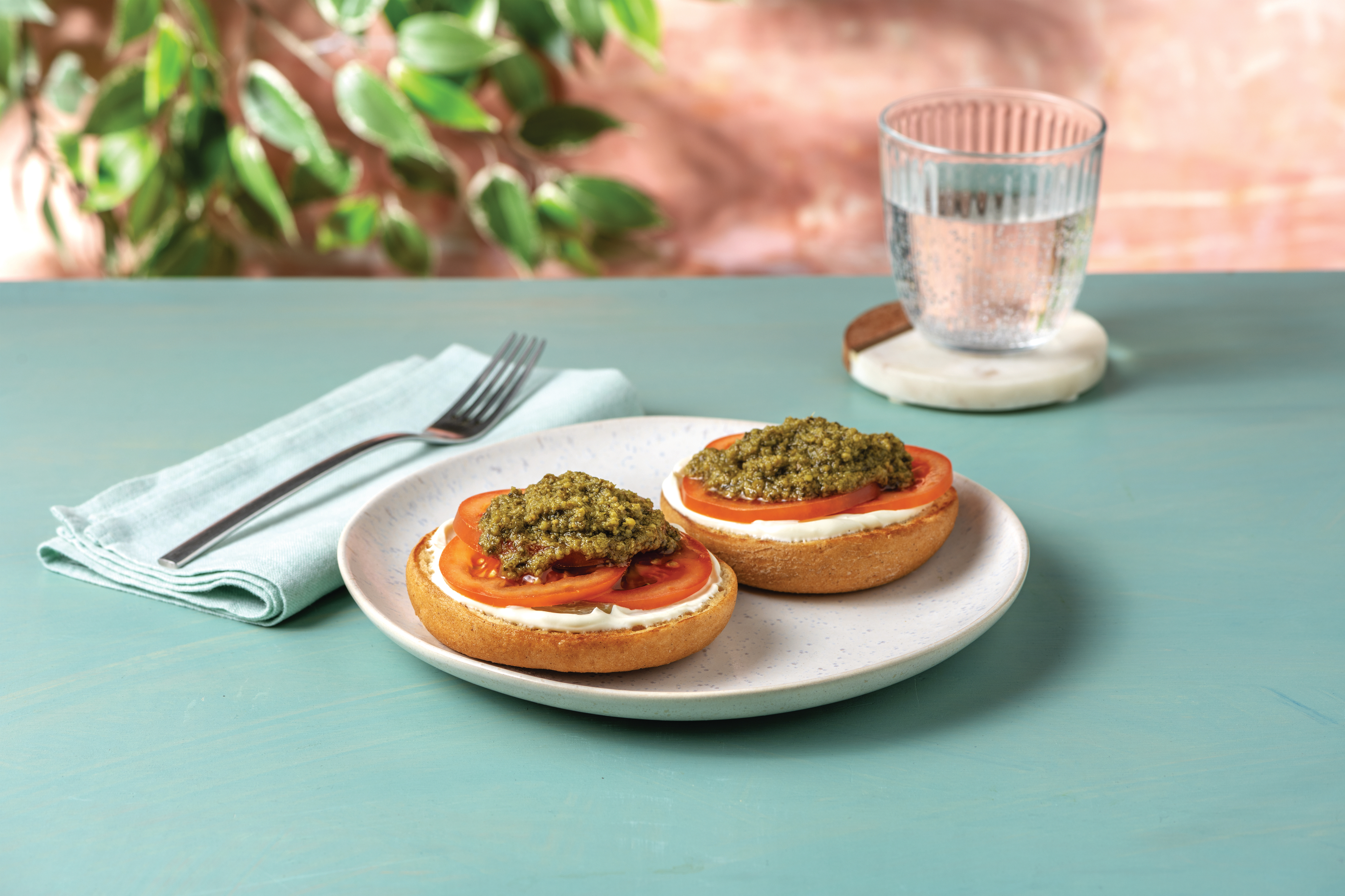 Toasted Bagel & Cream Cheese