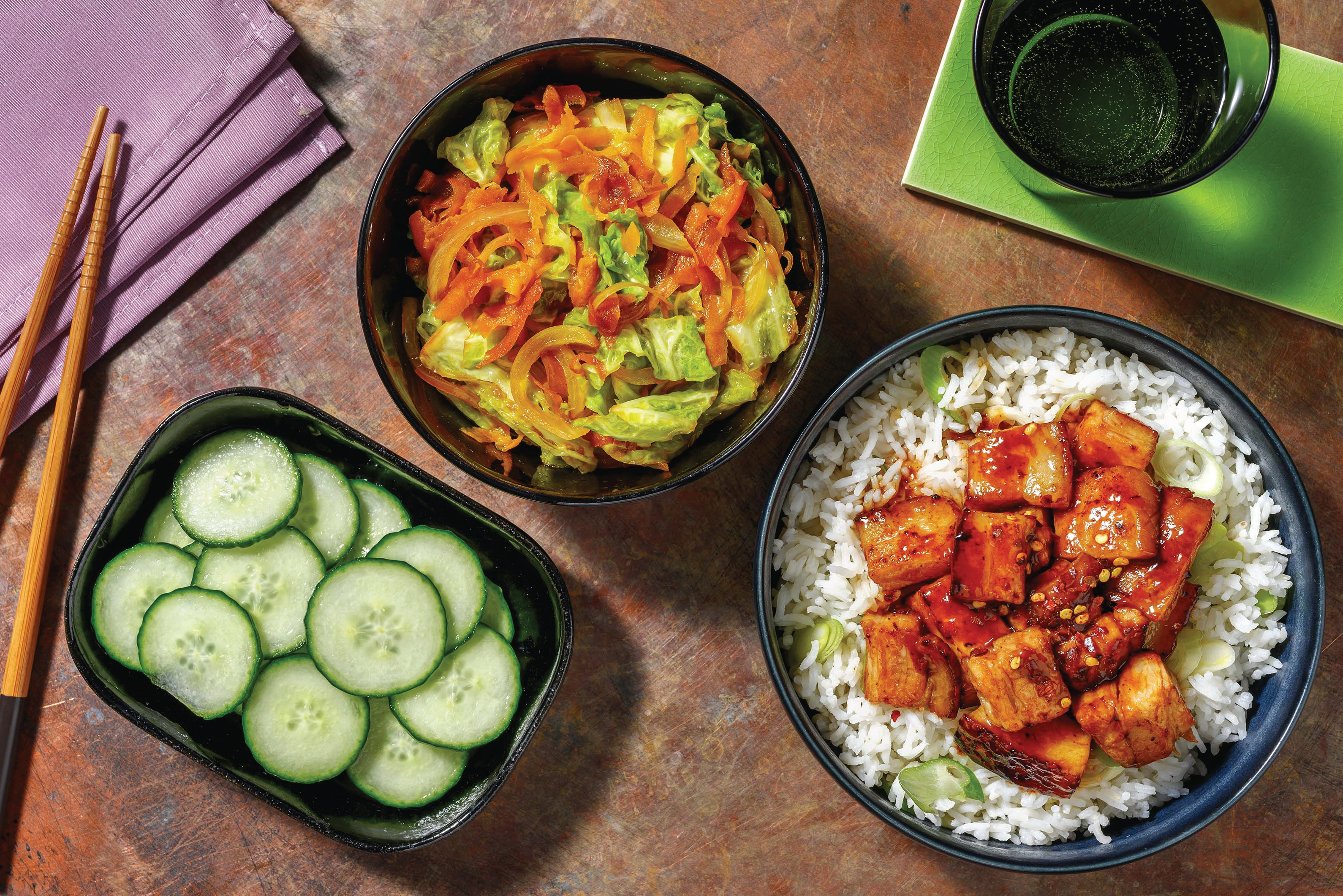 Korean-Style Braised Pork Belly