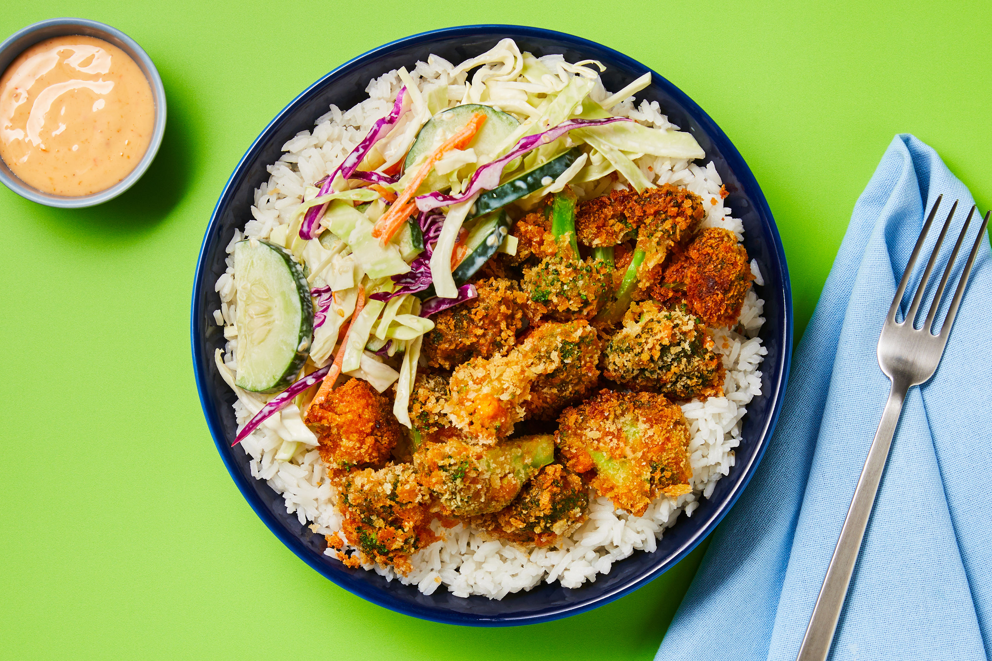 Bang Bang Broccoli Bowls