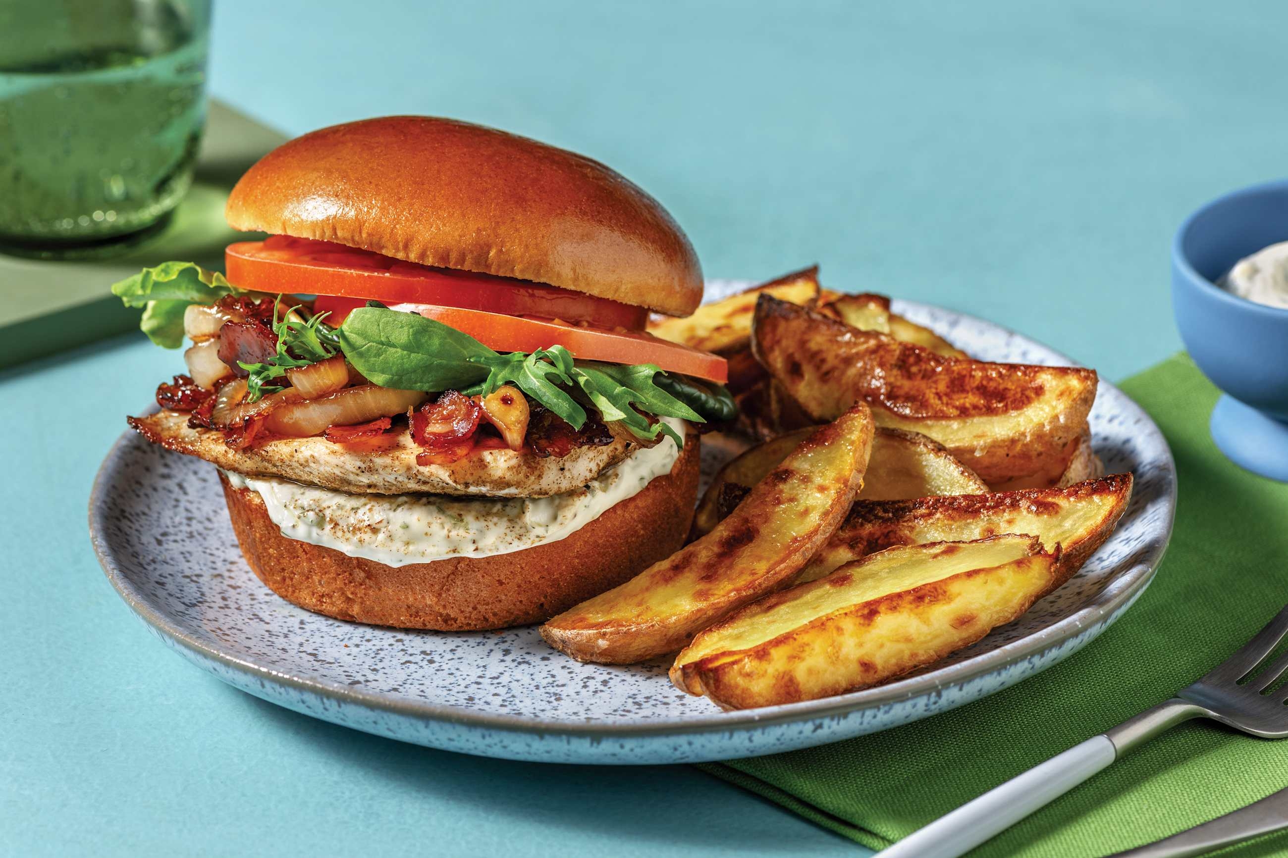 Supreme Chicken & Avocado Burger