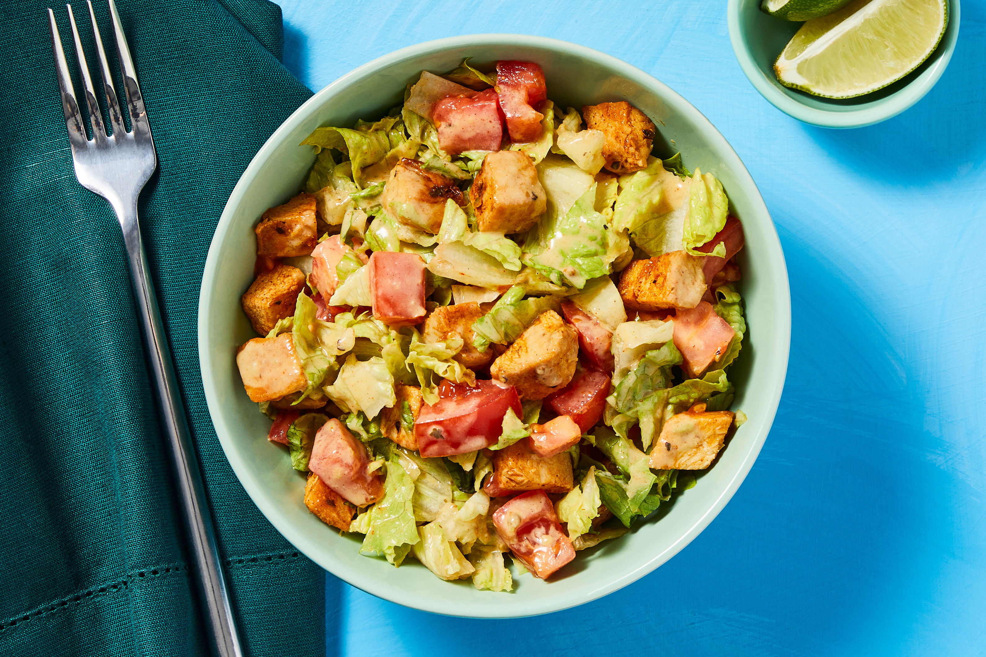 Creamy Tex-Mex Chicken Salad