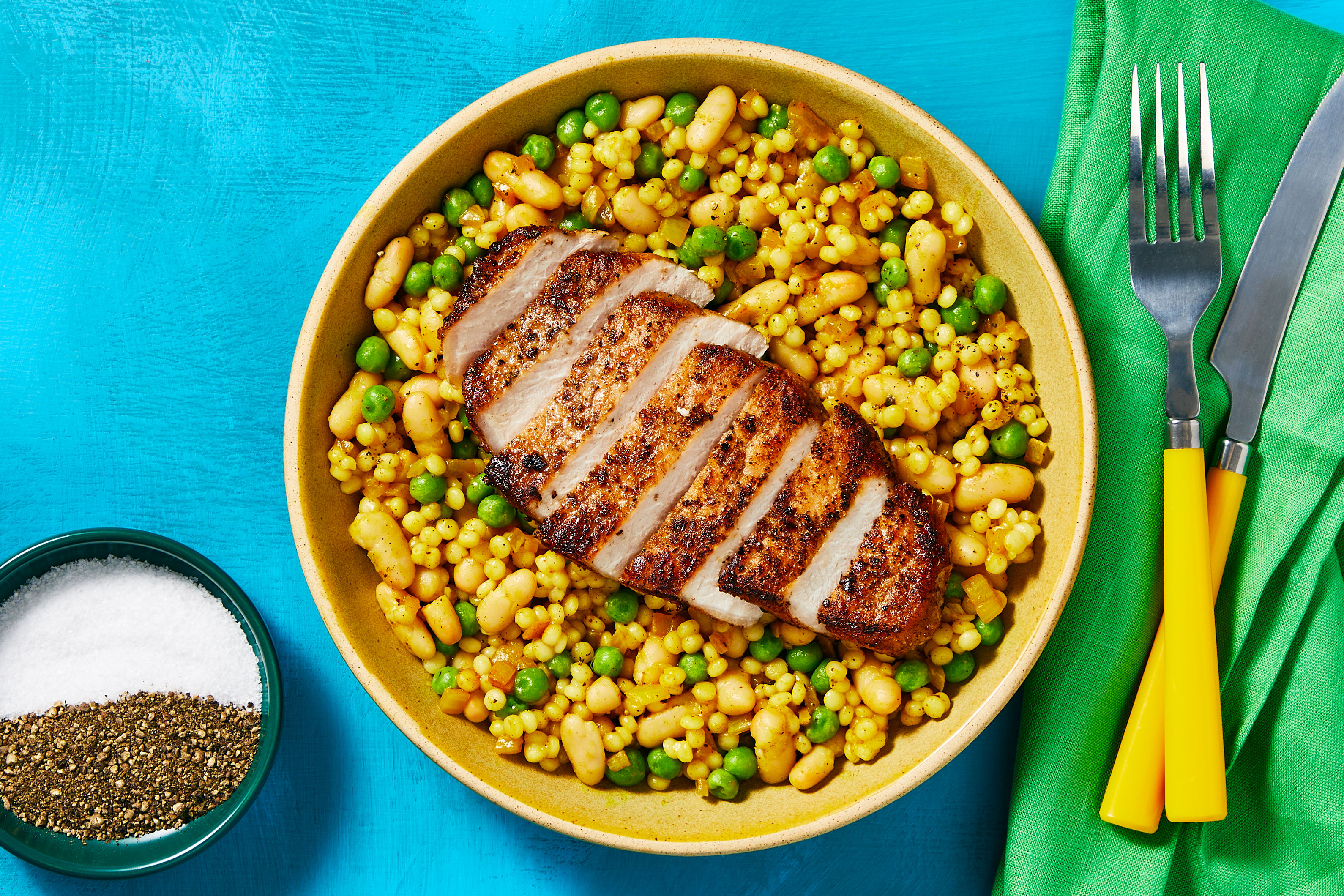Seared Turkish-Spiced Pork Chops