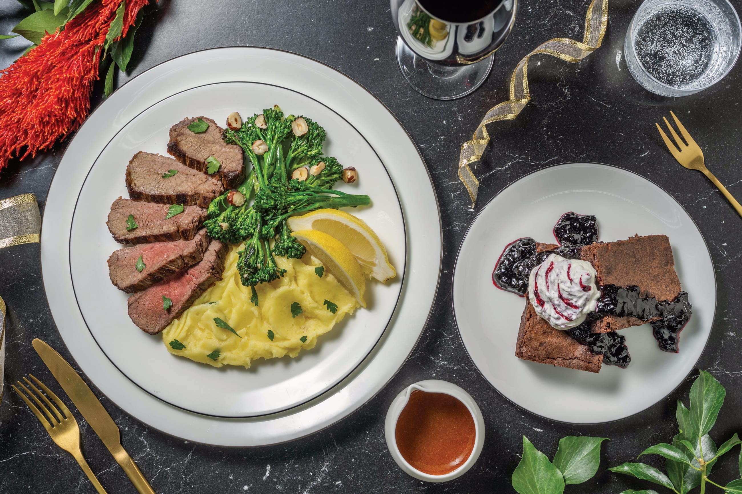 Slow-Cooked Beef Brisket & Parmesan Mash