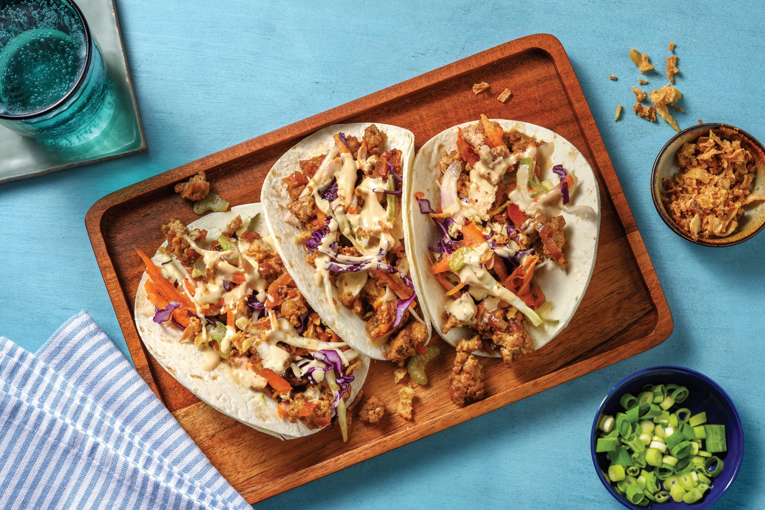 HelloHero: Teriyaki Beef & Slaw Tacos