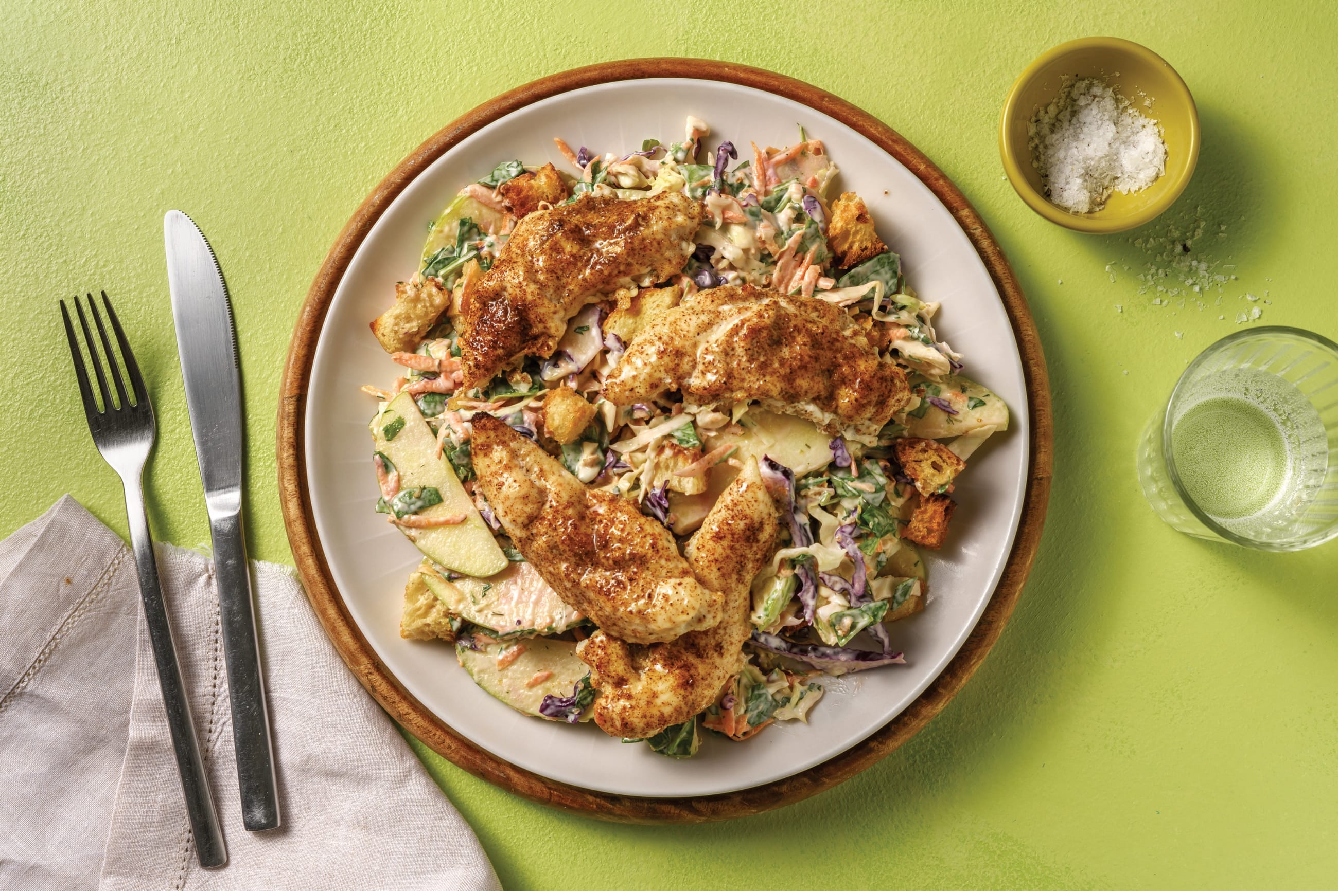 HelloHero: Chicken Tenders & Apple Slaw