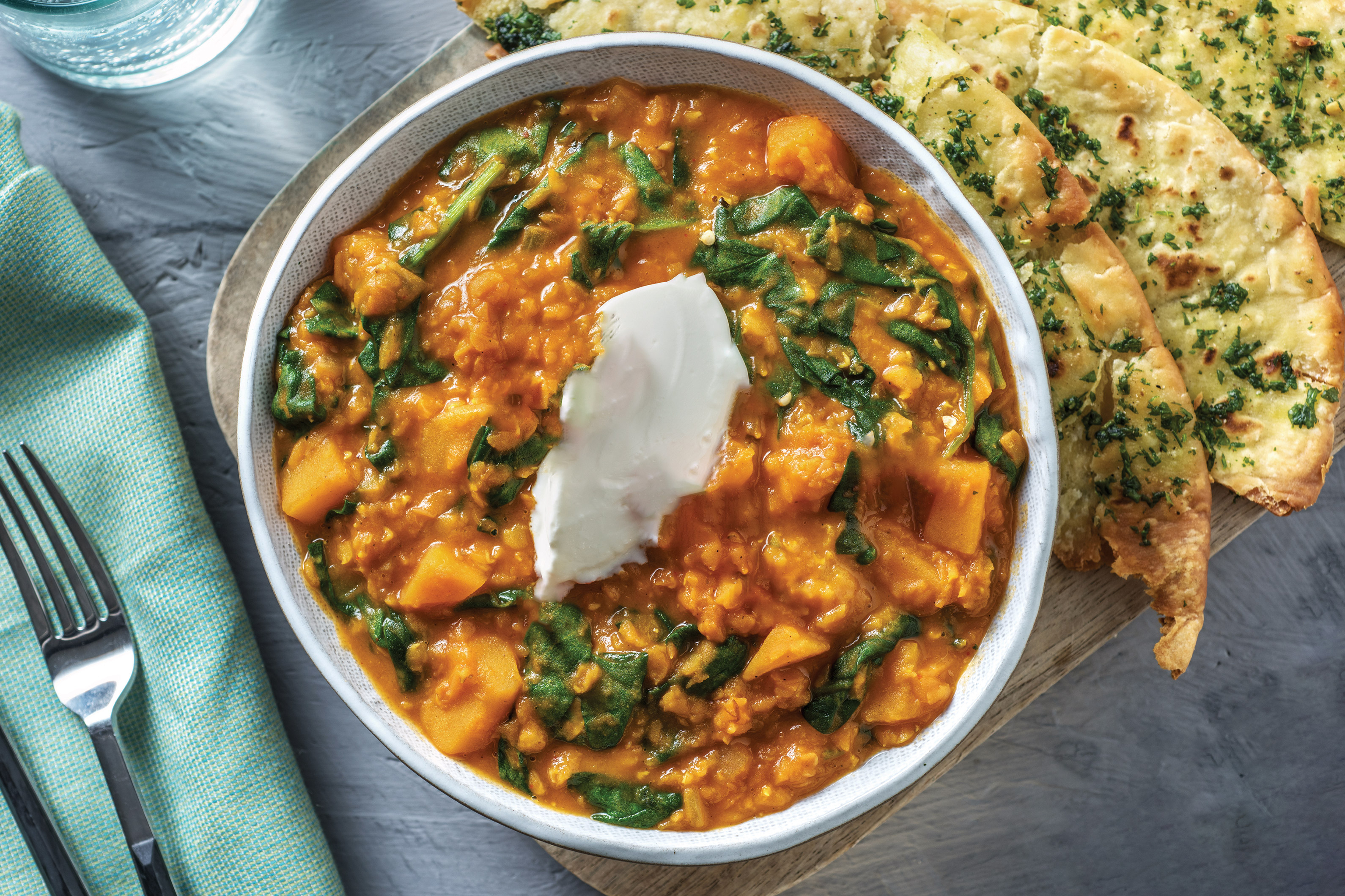 Indian Coconut Lentil & Veggie Dhal