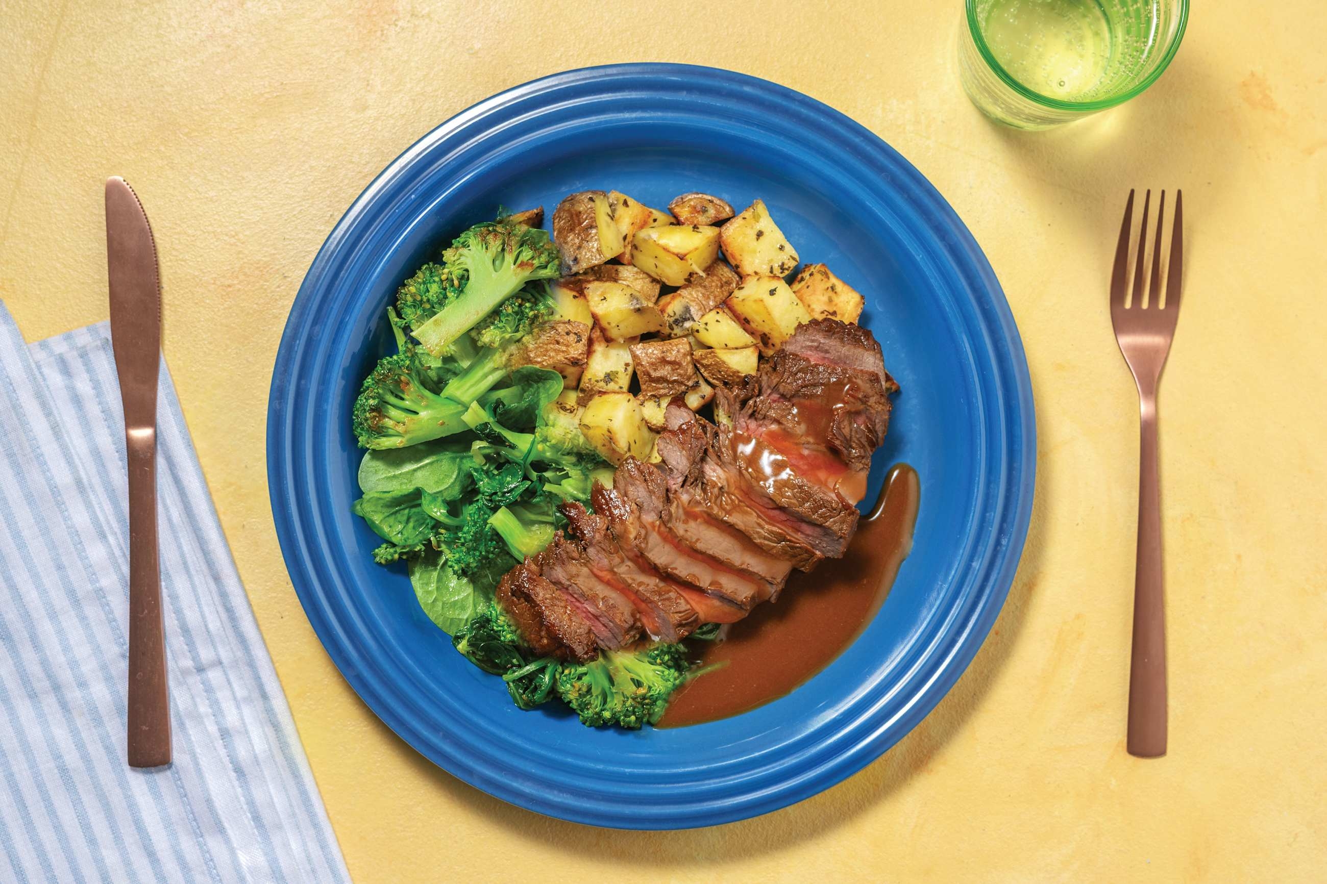 Beef Brisket & Worcestershire Gravy