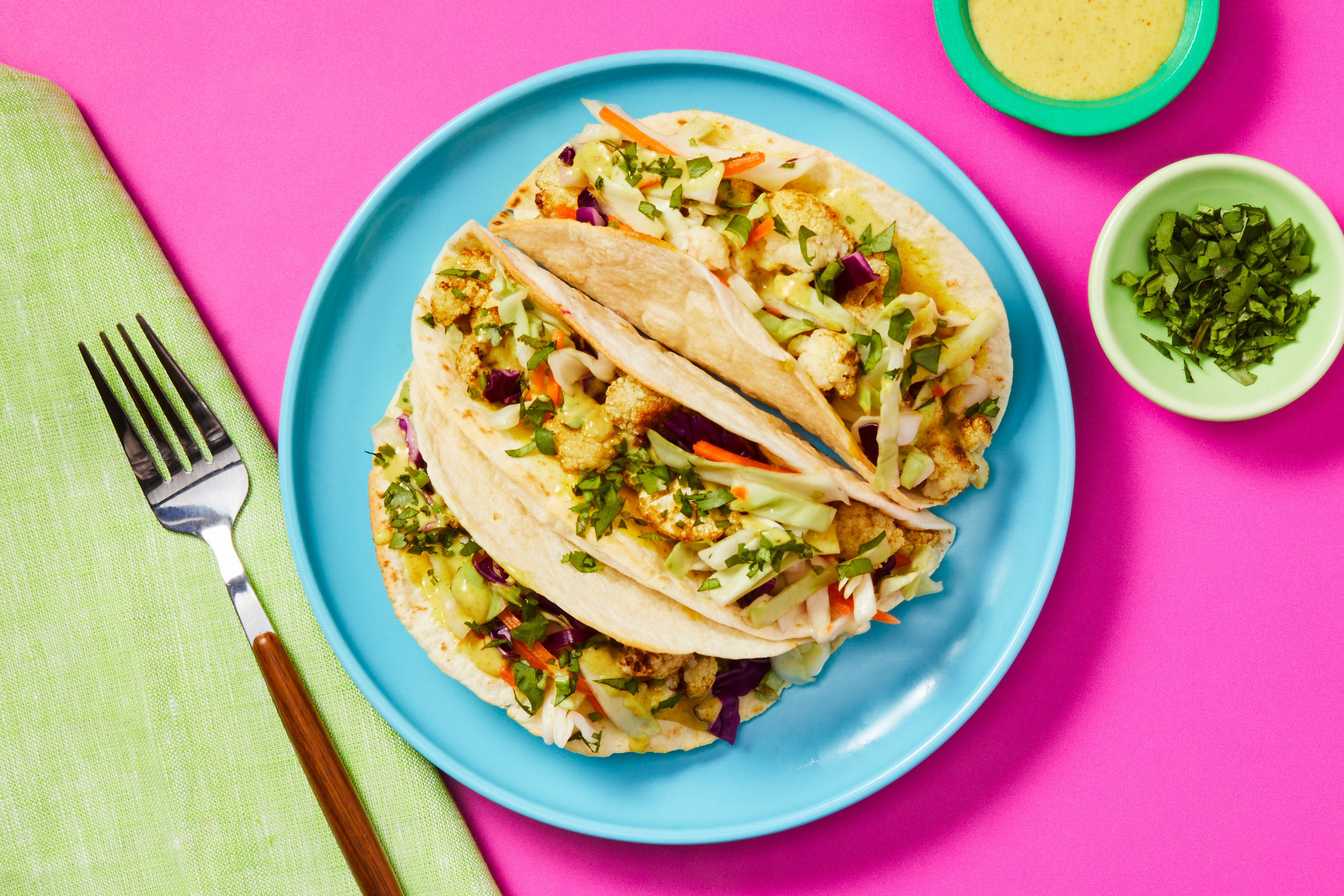 Vegan Spice Market Cauliflower Tacos