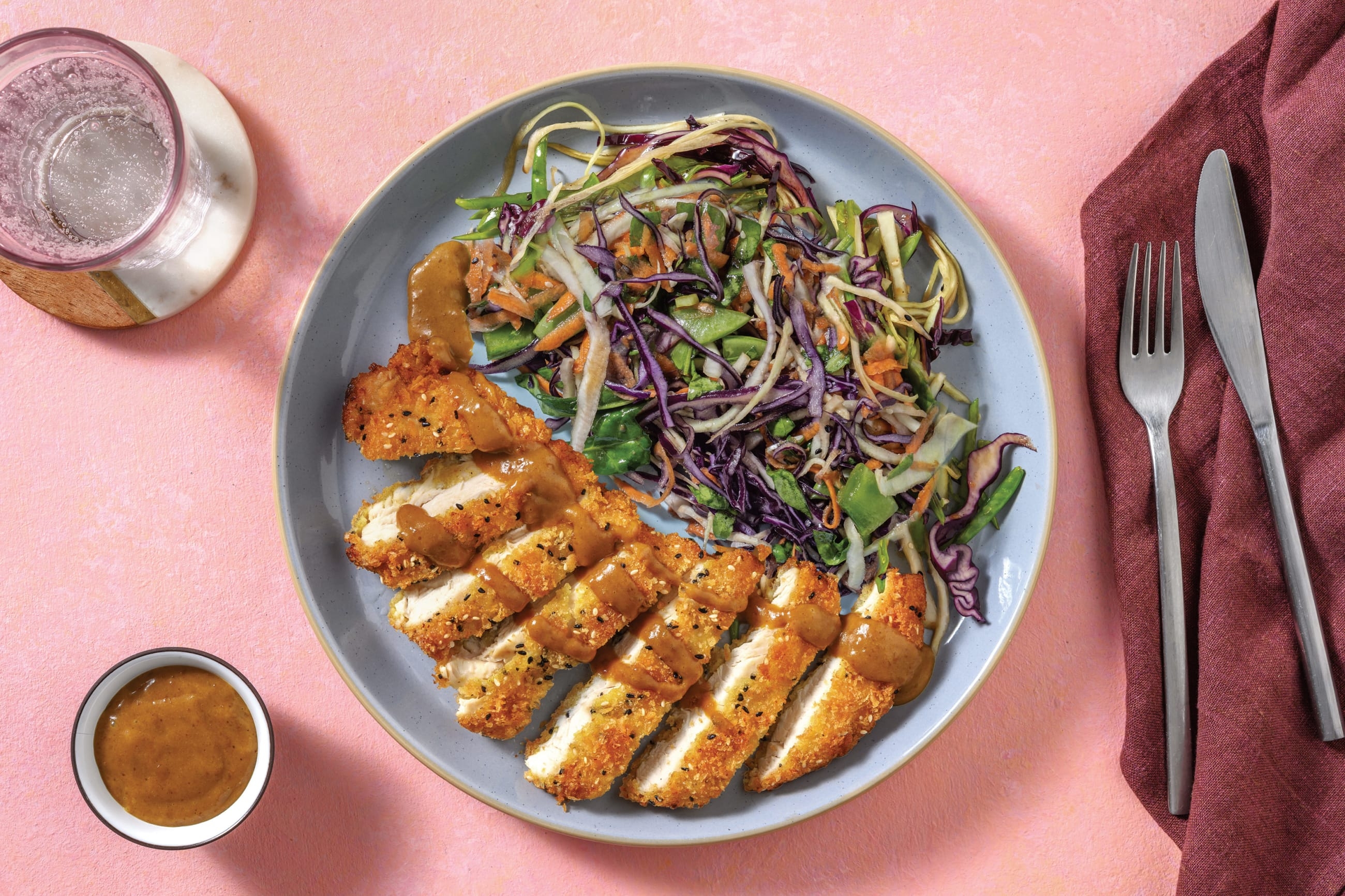 Rapid Katsu–Glazed Chicken Schnitzel