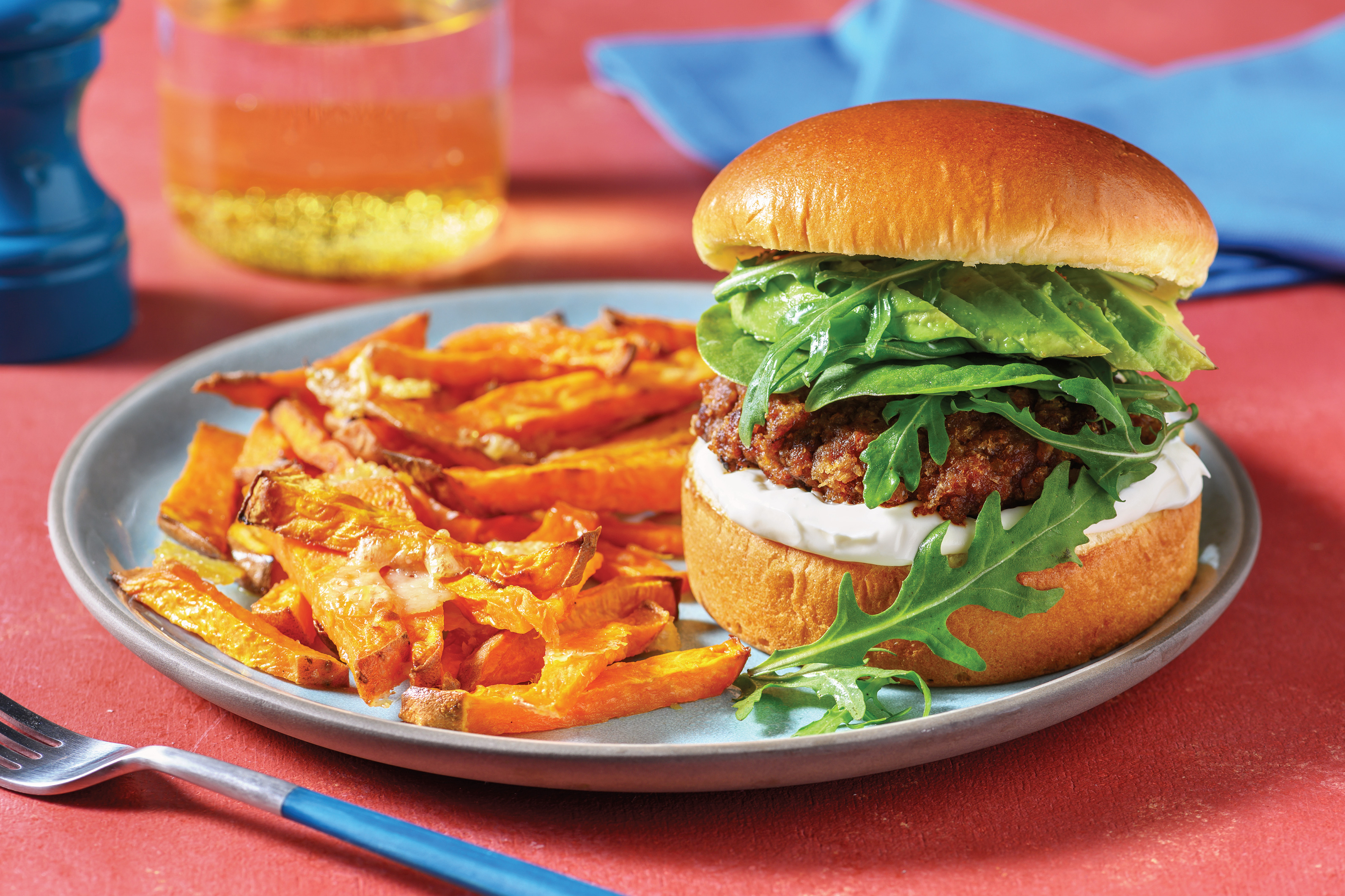 HelloHero: Classic Beef & Avocado Burger