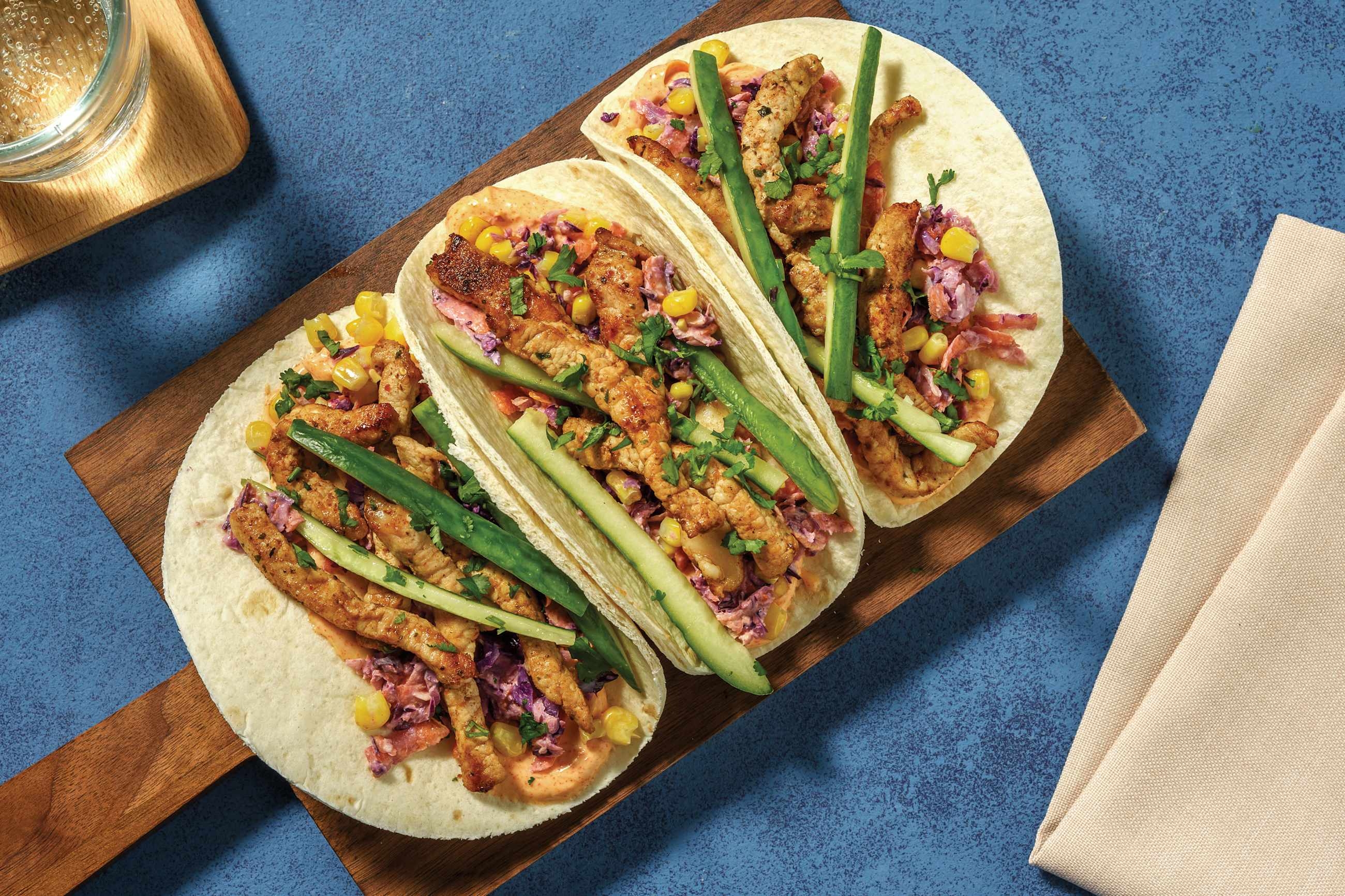 Mexican-Spiced Pork Tacos