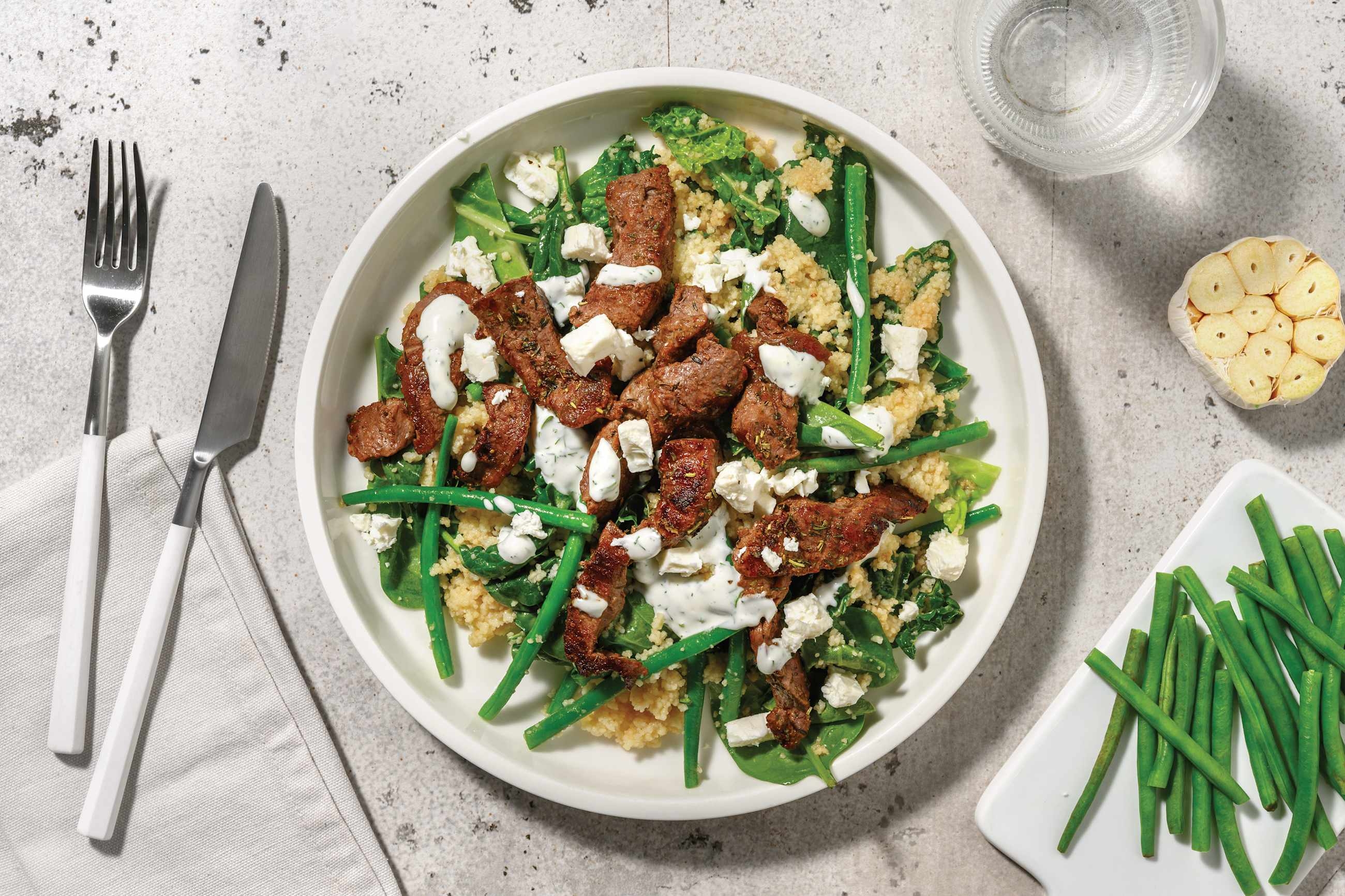 Italian Chicken & Green Veggie Couscous