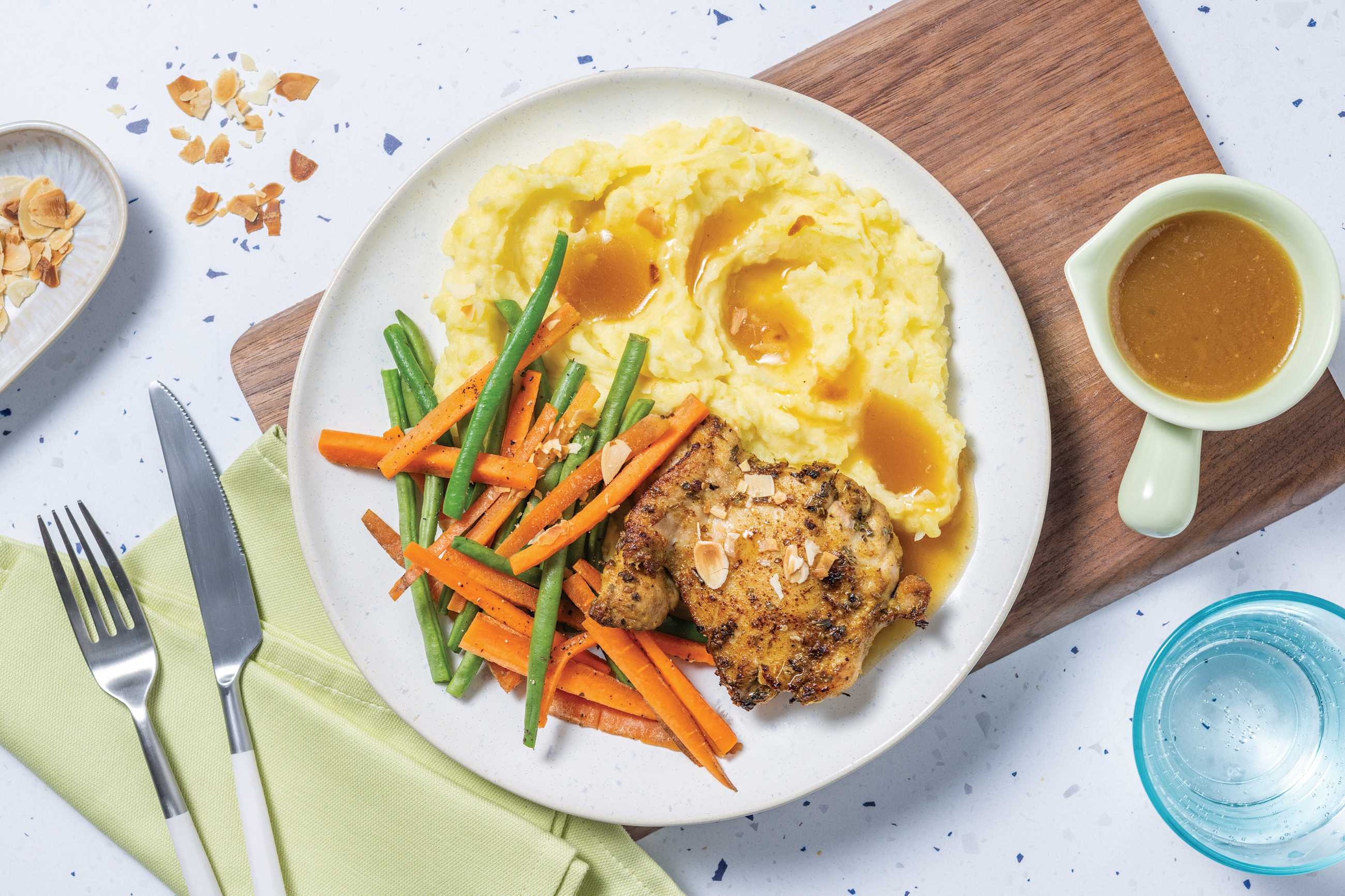 Homestyle Chicken & Parmesan Mash