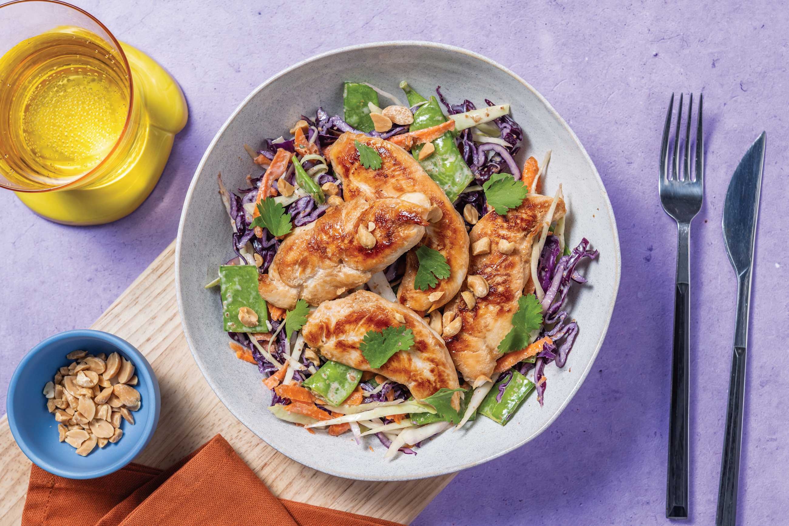 Vietnamese-Style Double Chicken Salad