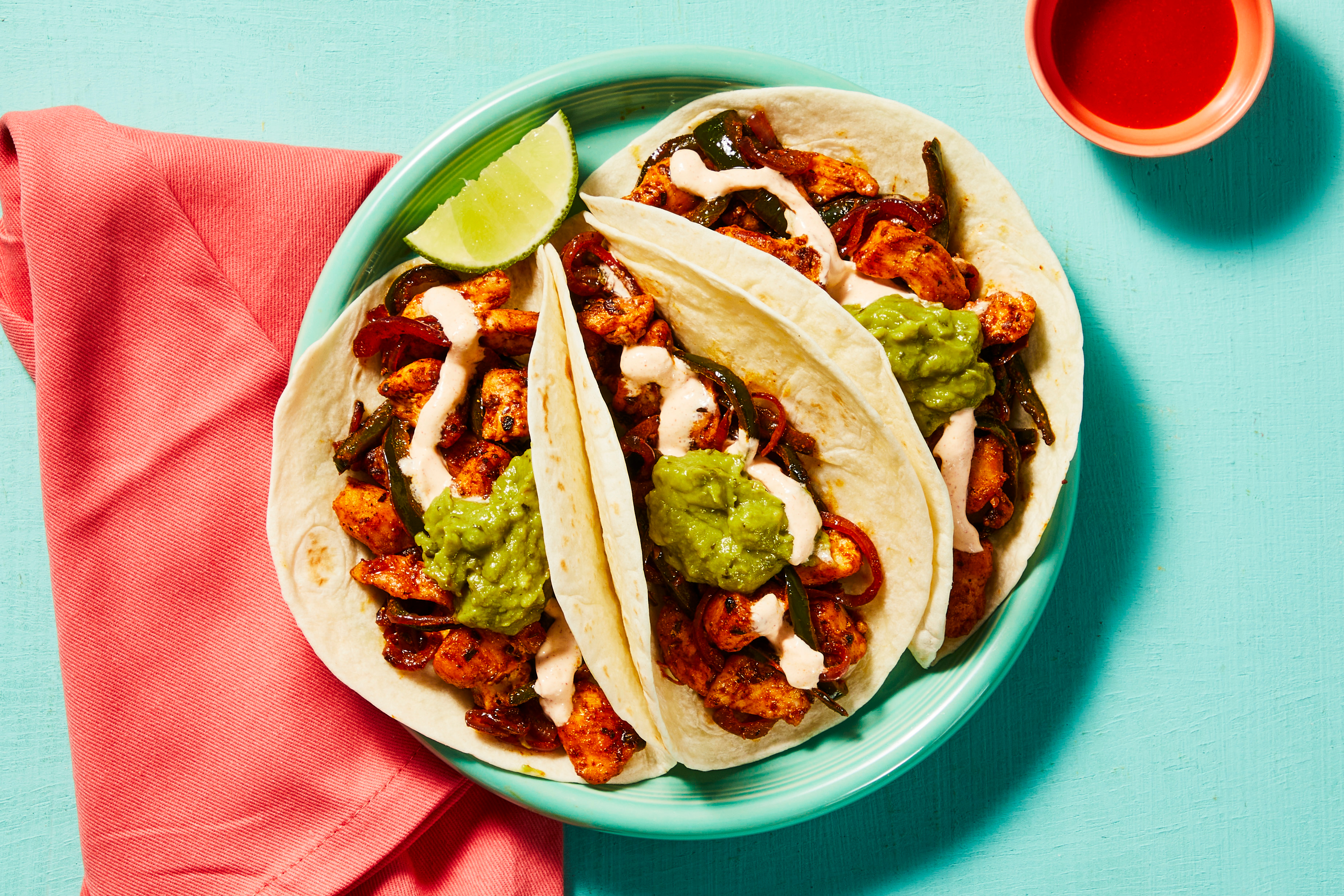 Fuego Chicken Fajita Tacos