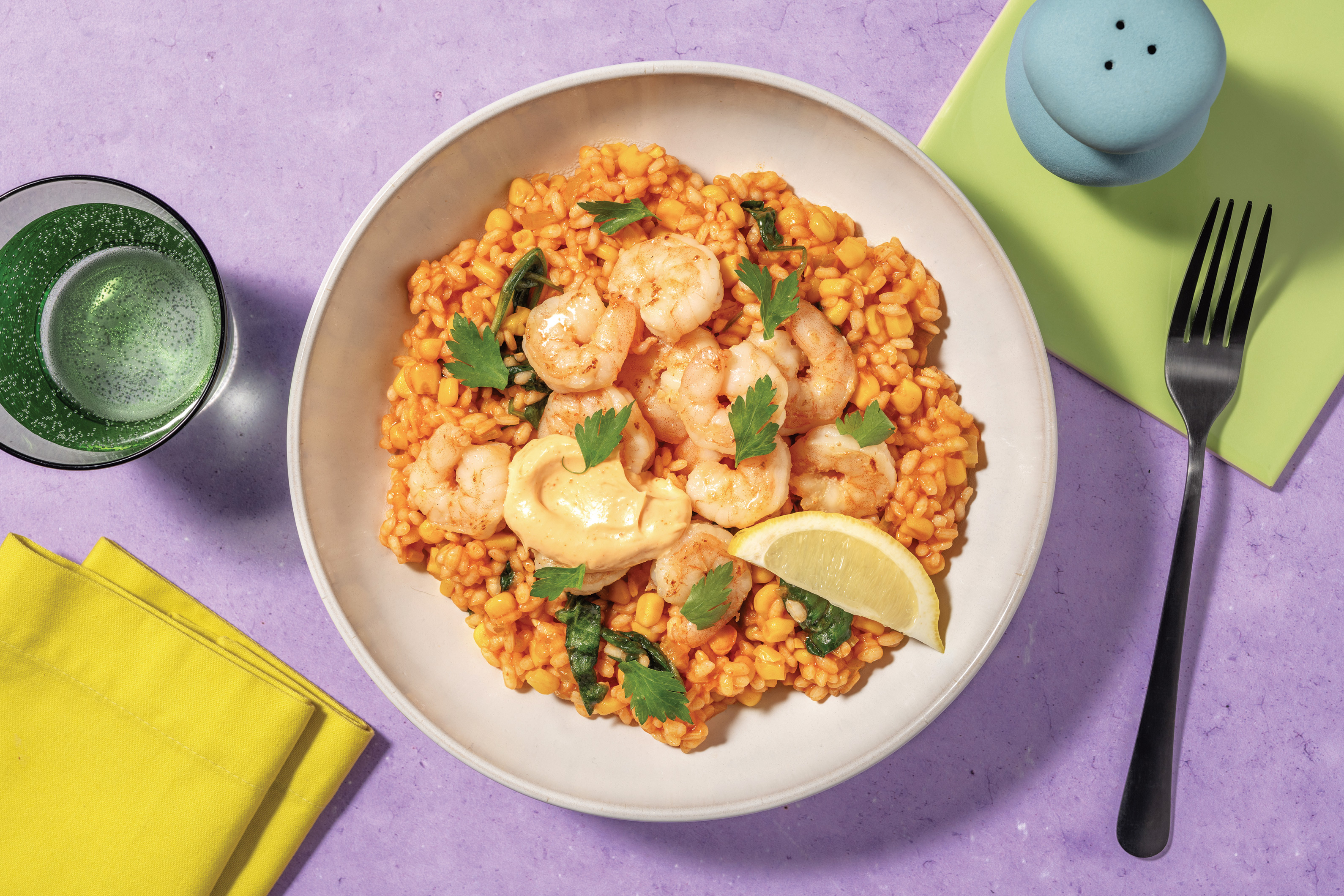 Portuguese-Style Prawns & Tomato Rice