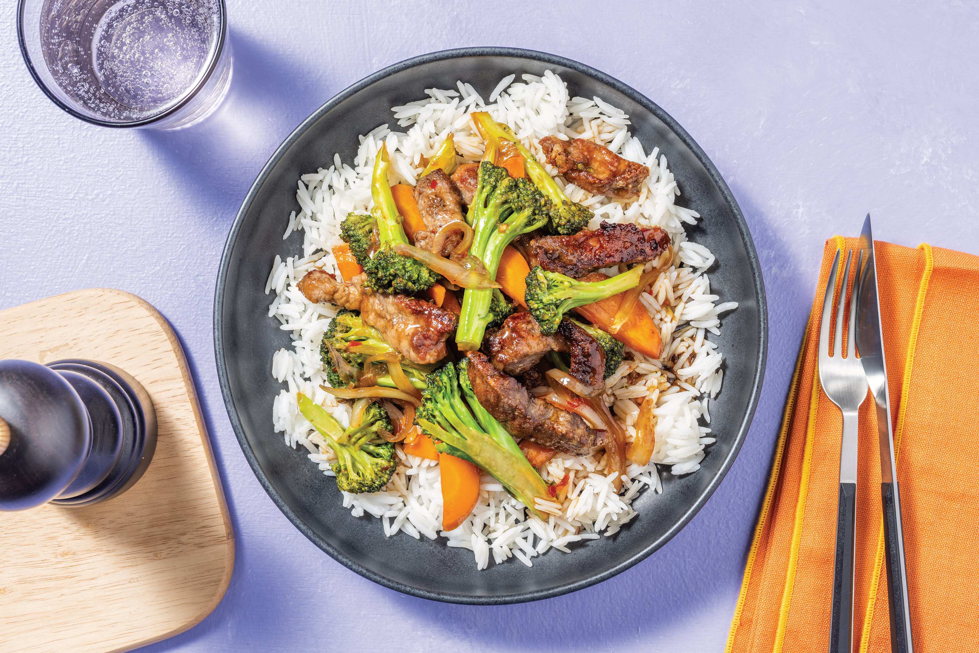 Quick Asian Peppercorn Beef Stir-Fry