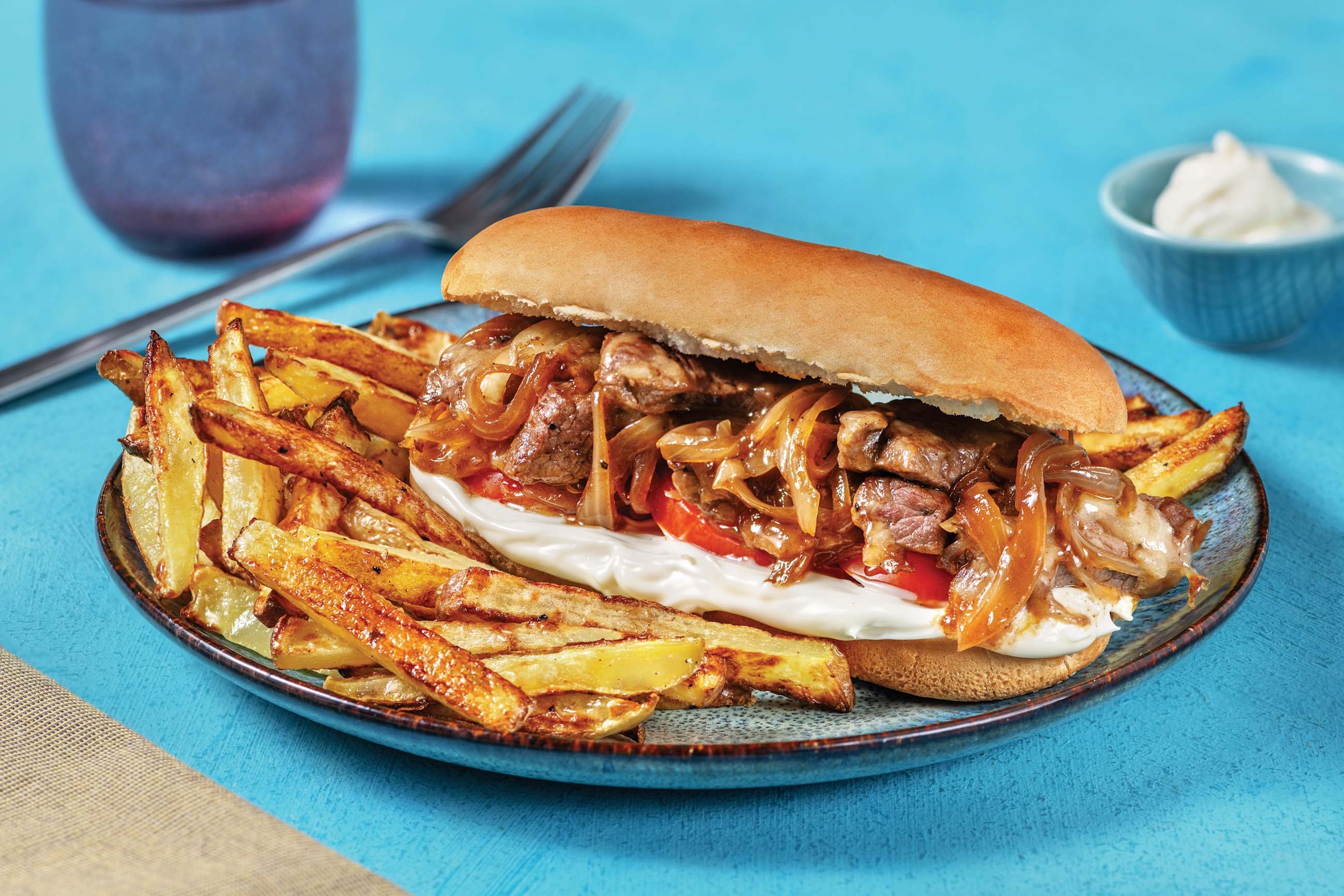 Philly-Style Beef & Cheese Subs