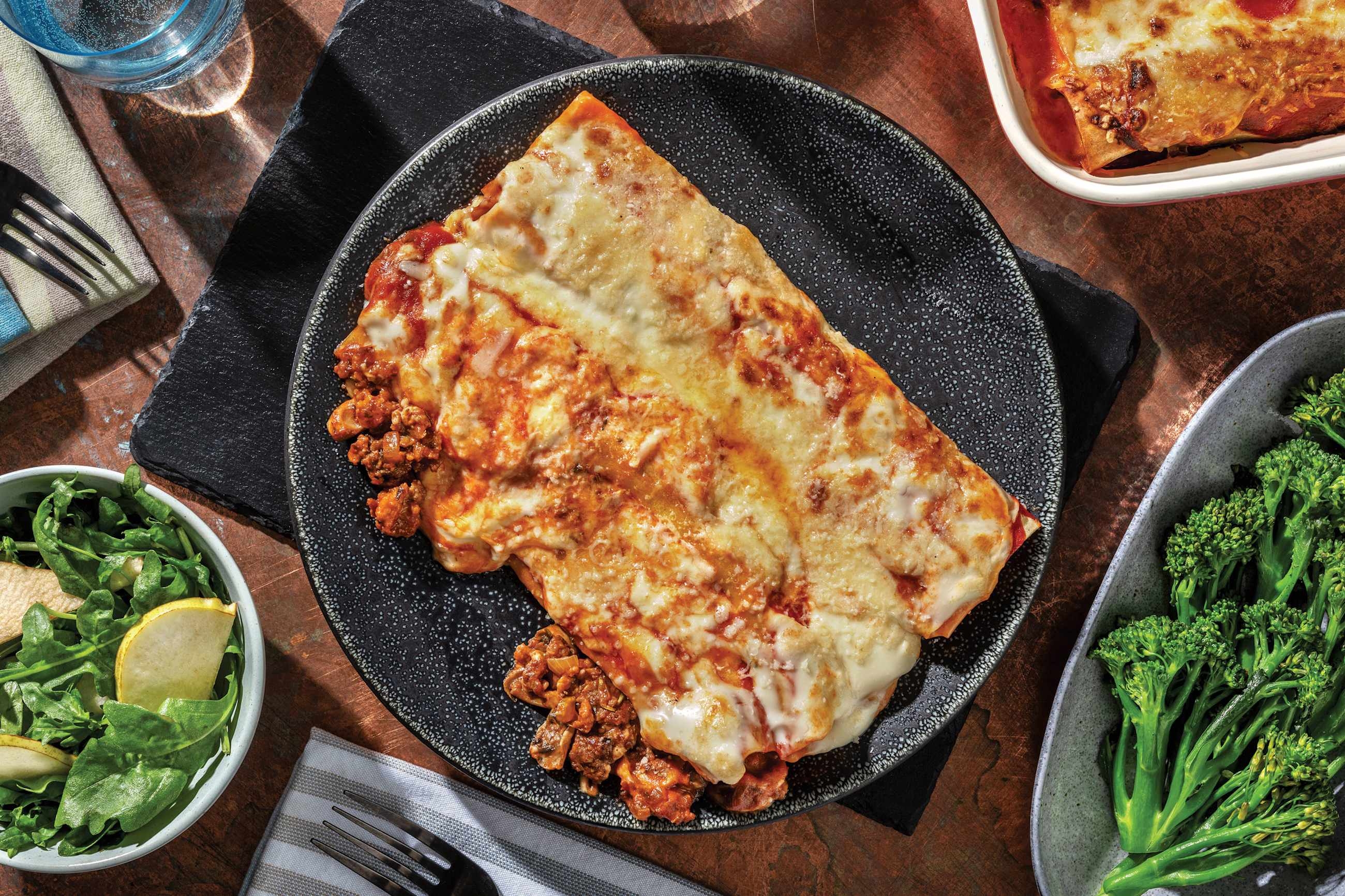 Beef & Mushroom Ragu Cannelloni