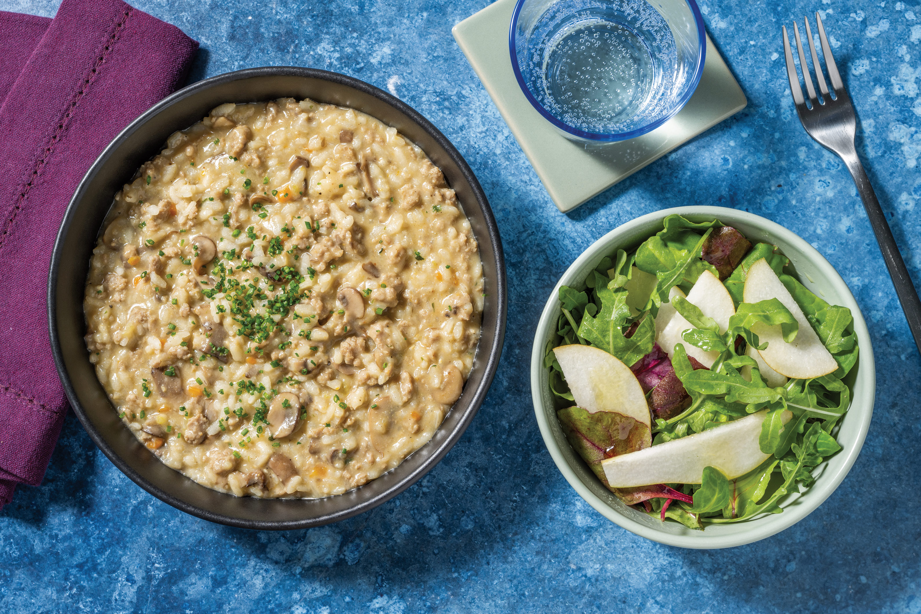 One-Pot Beef & Parmesan Risotto