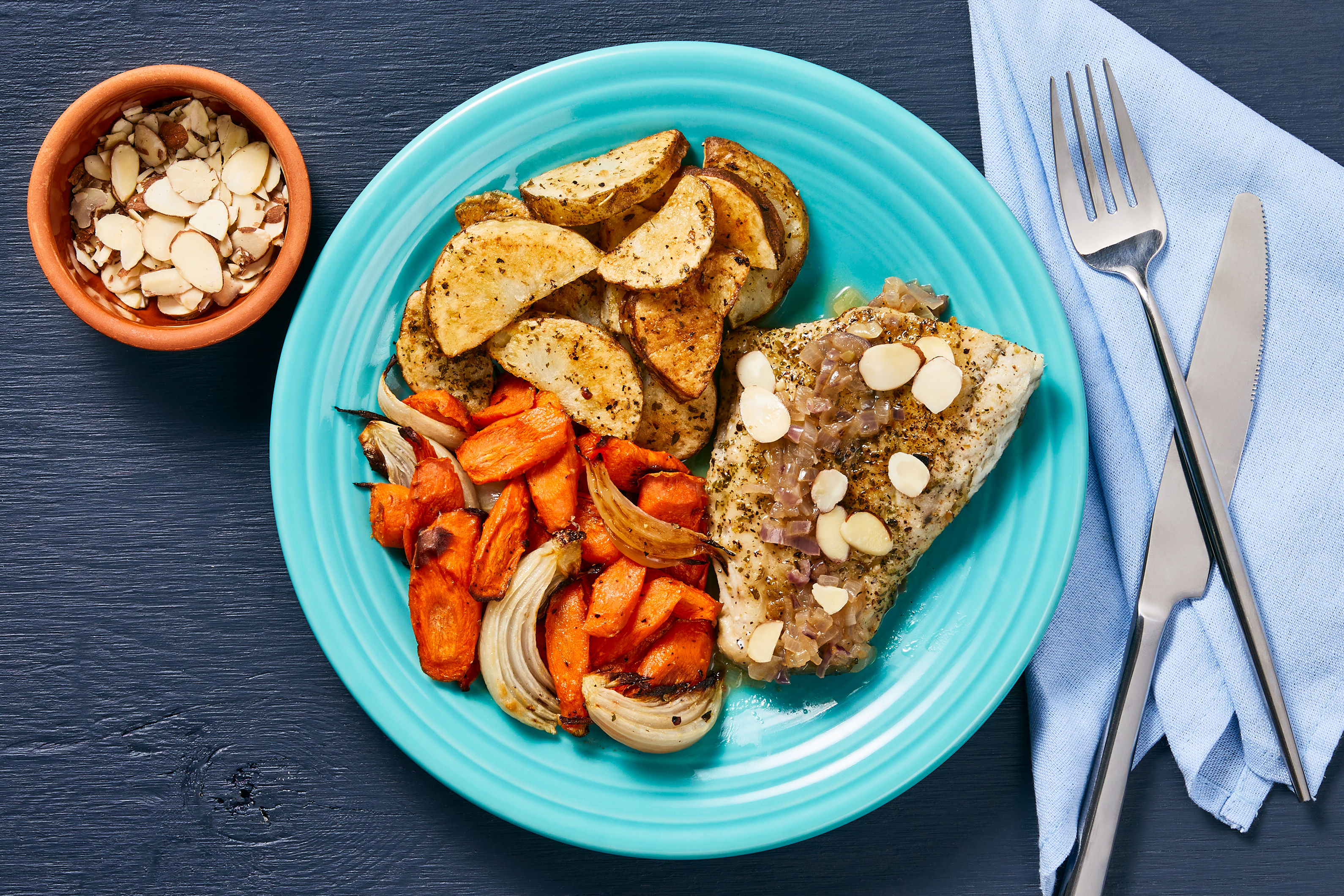 Pan-Seared Barramundi with Shallot Butter Sauce