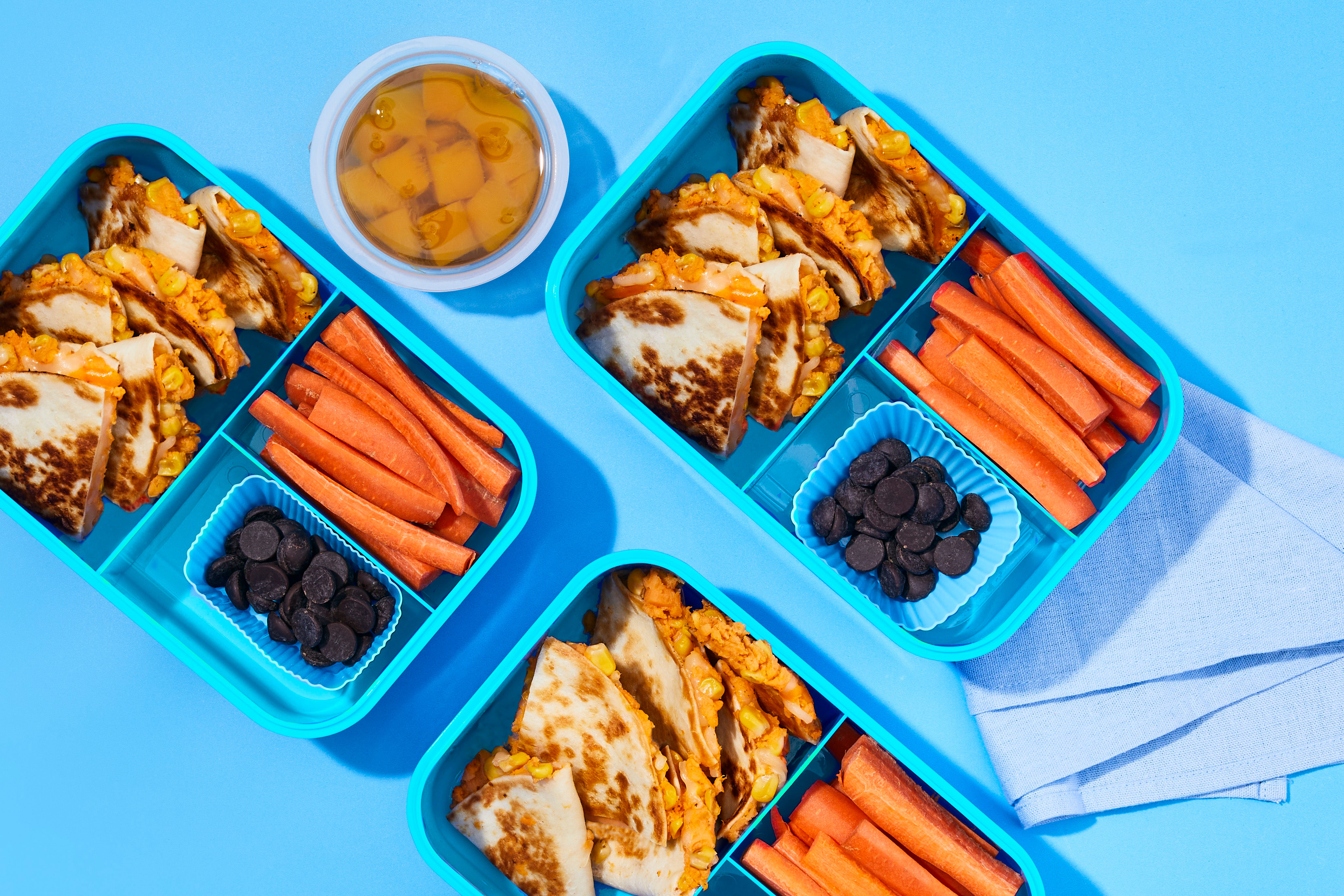 Kids’ Sweet Potato & Corn Quesadillas