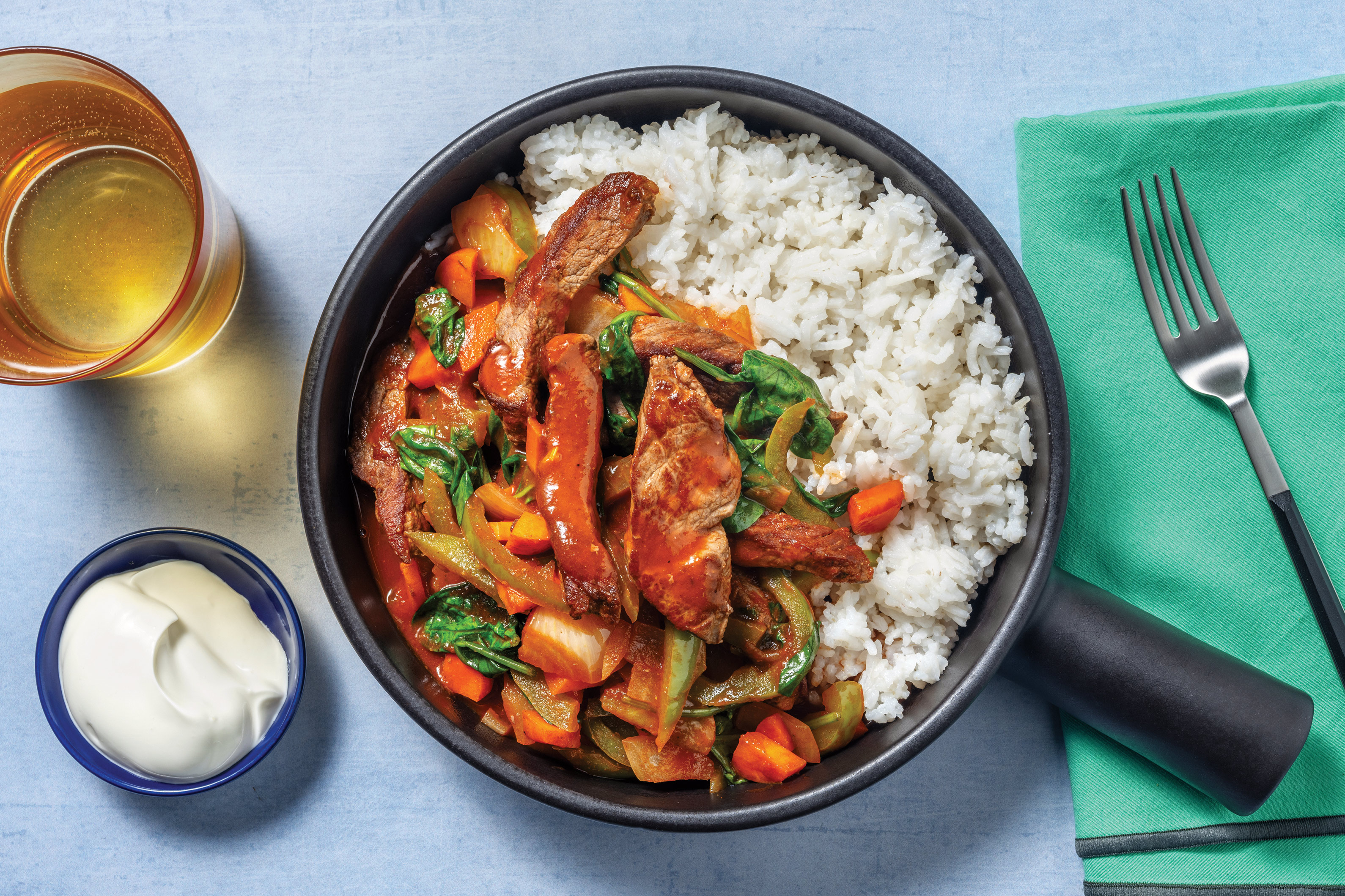 Tex-Mex Cowboy Beef & Rice