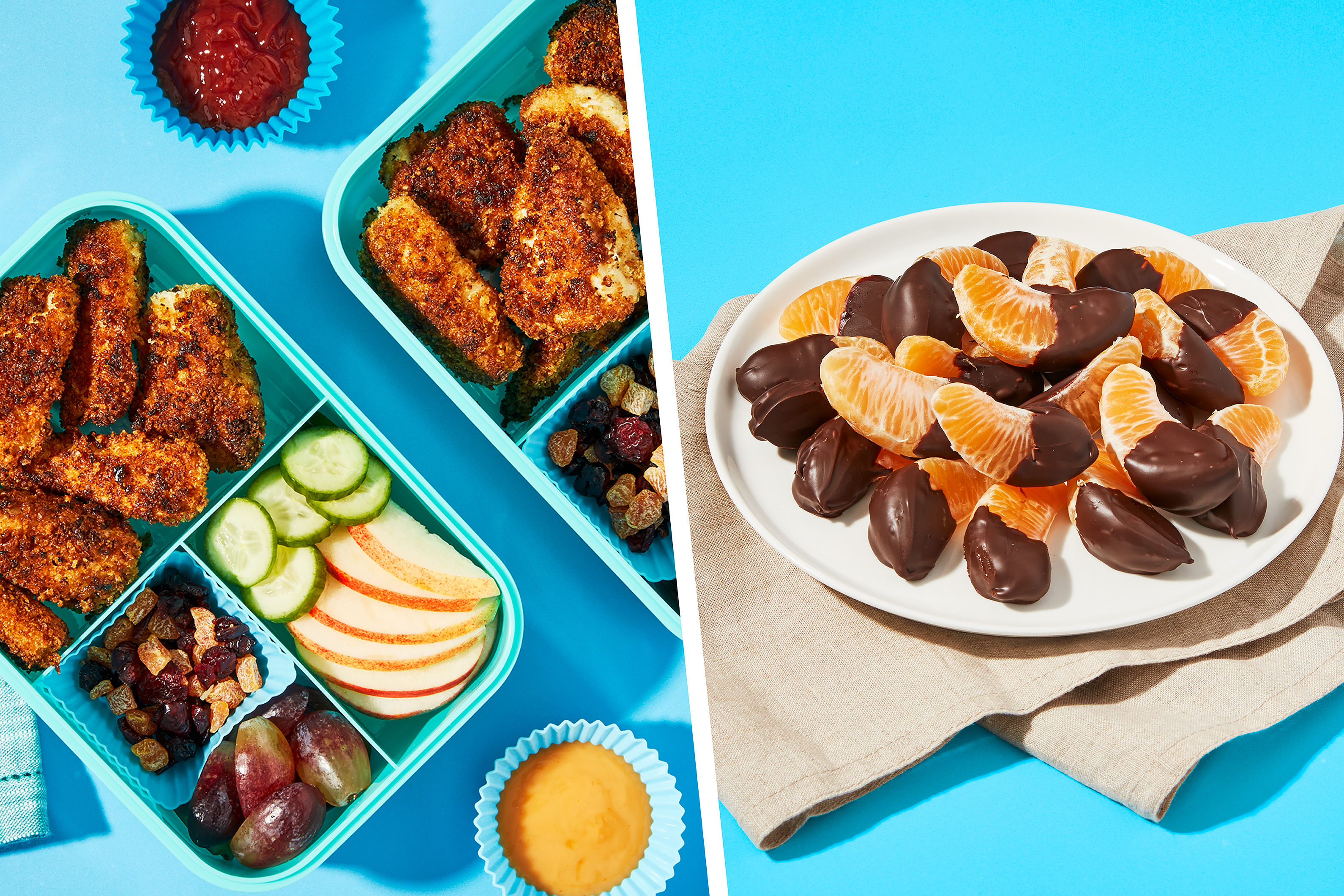 Kids' Crispy Chicken with Triple Dippers