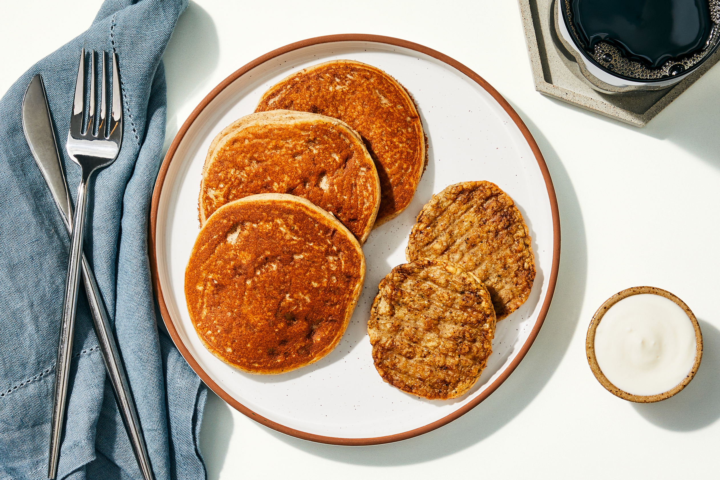 Cinnamon Roll Pancakes
