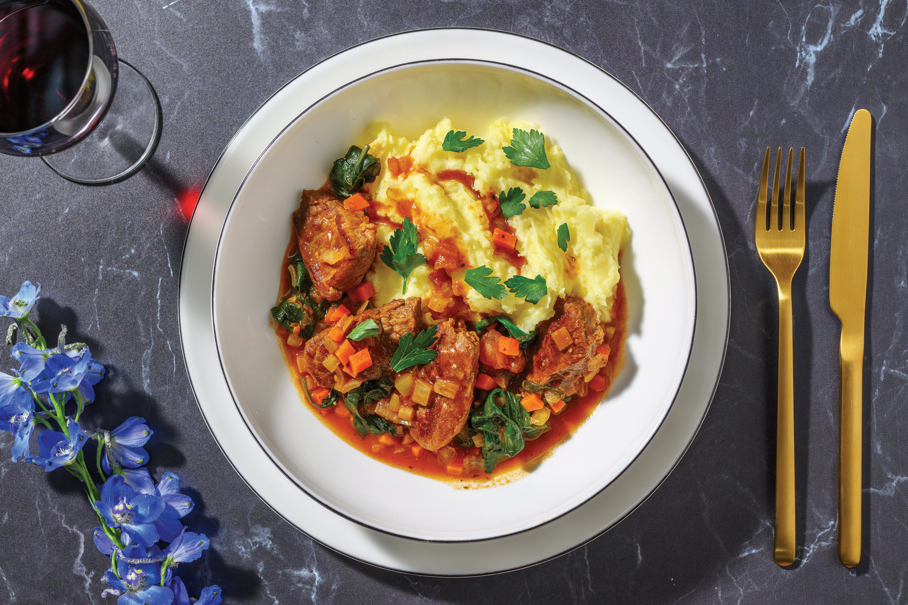 Irish Beef & Red Wine Stew