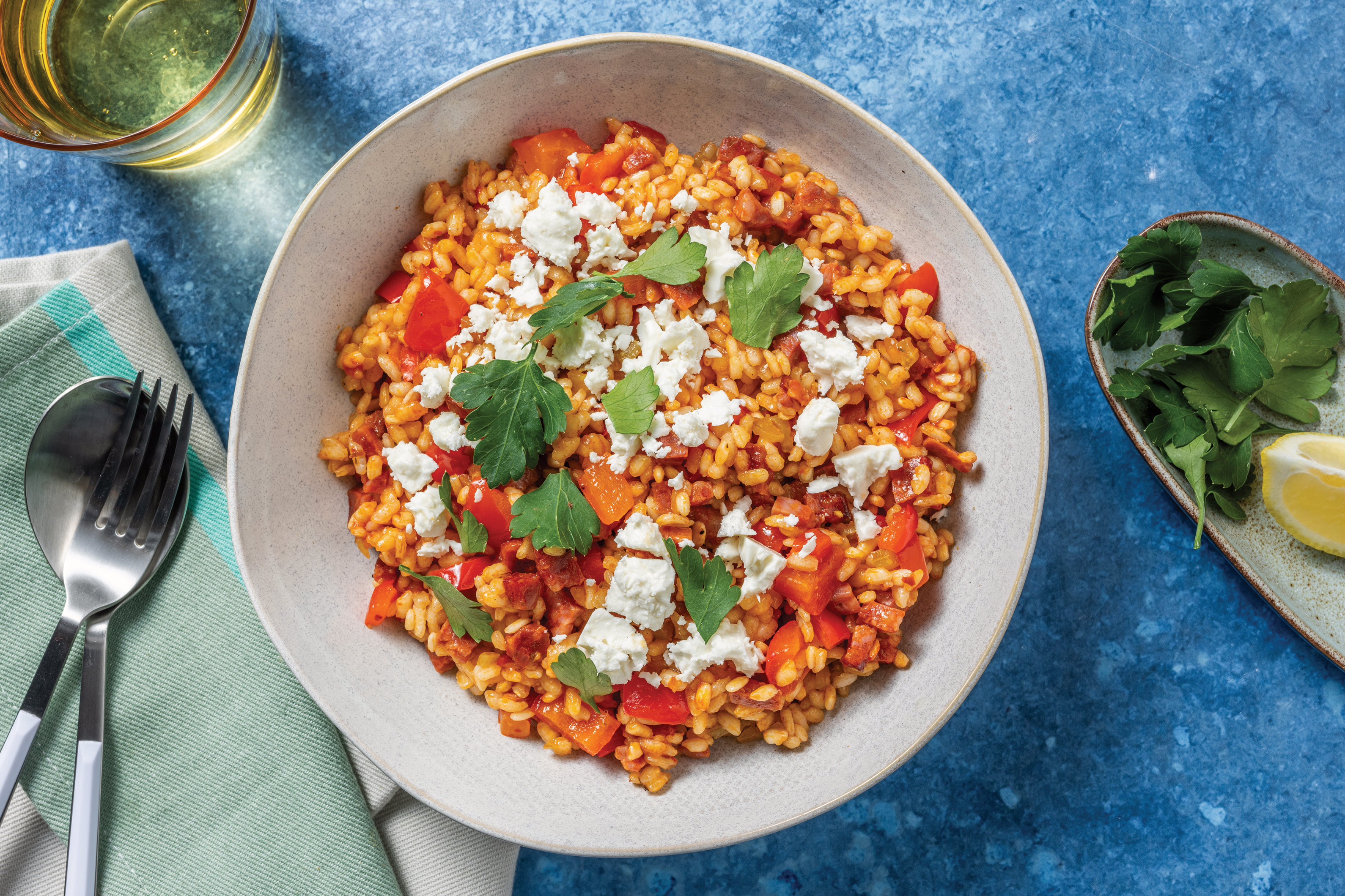 Portuguese-Style Chorizo & Capsicum Rice