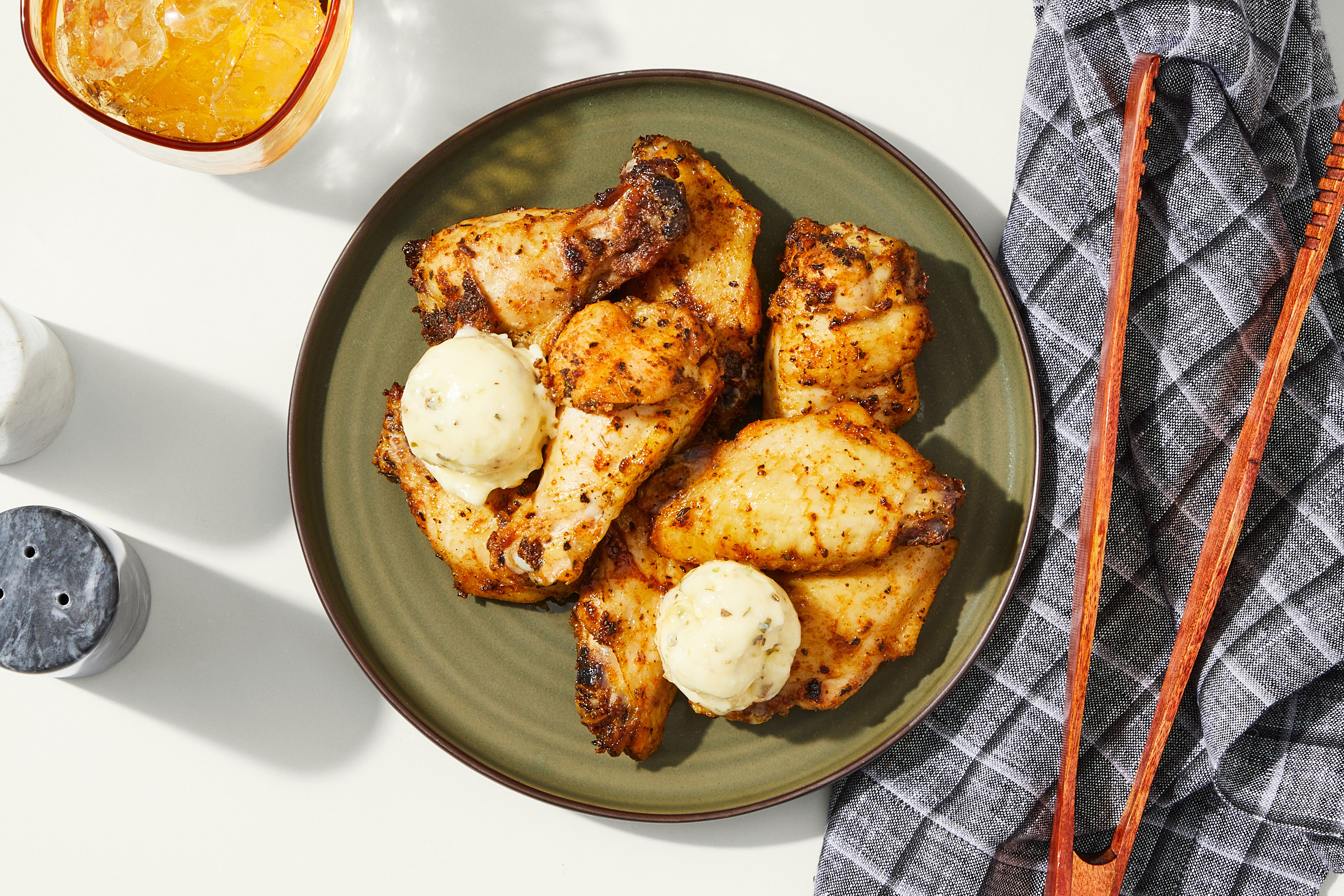 Parmesan Garlic Chicken Wings