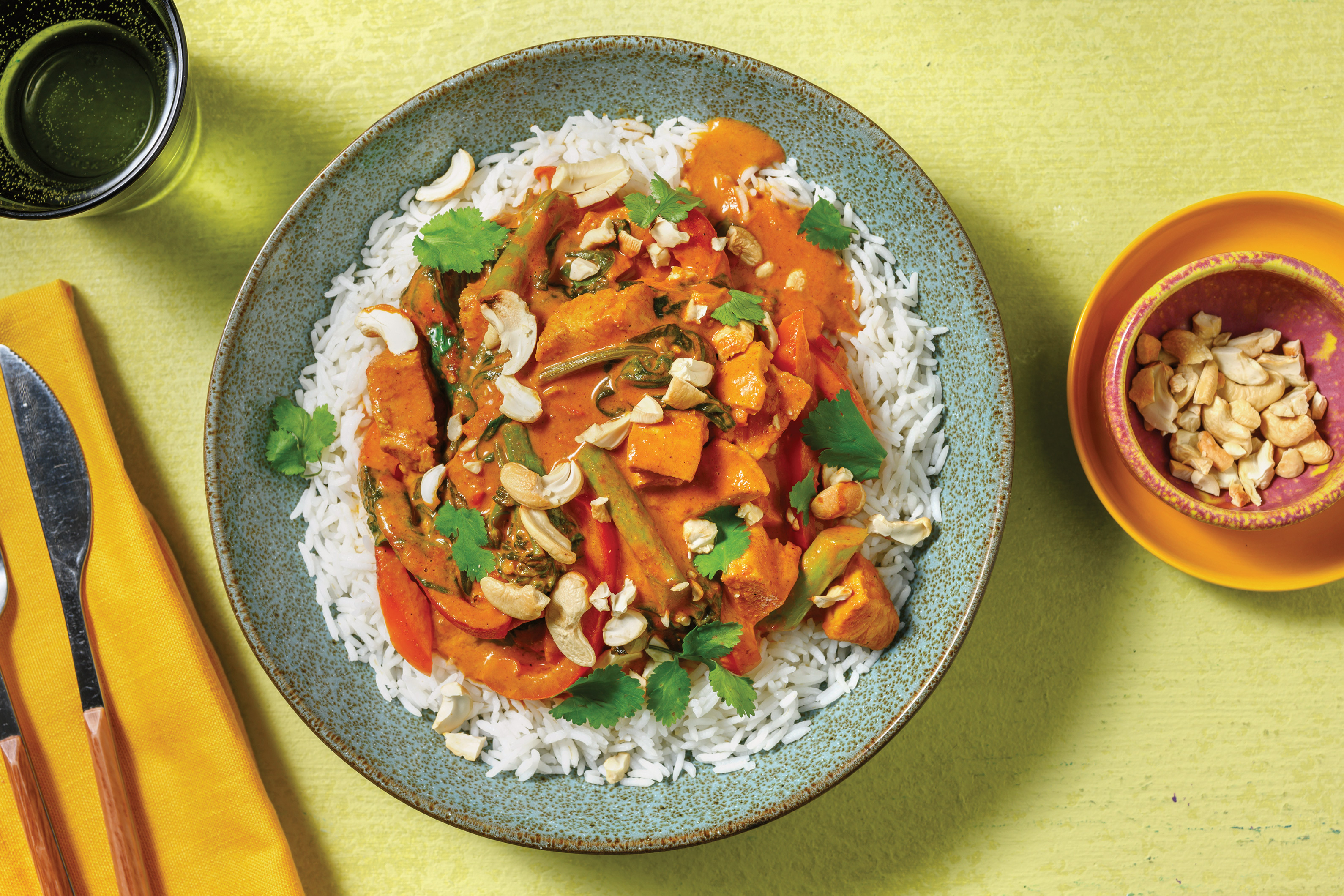 Mild Coconut Chicken & Baby Broccoli Curry
