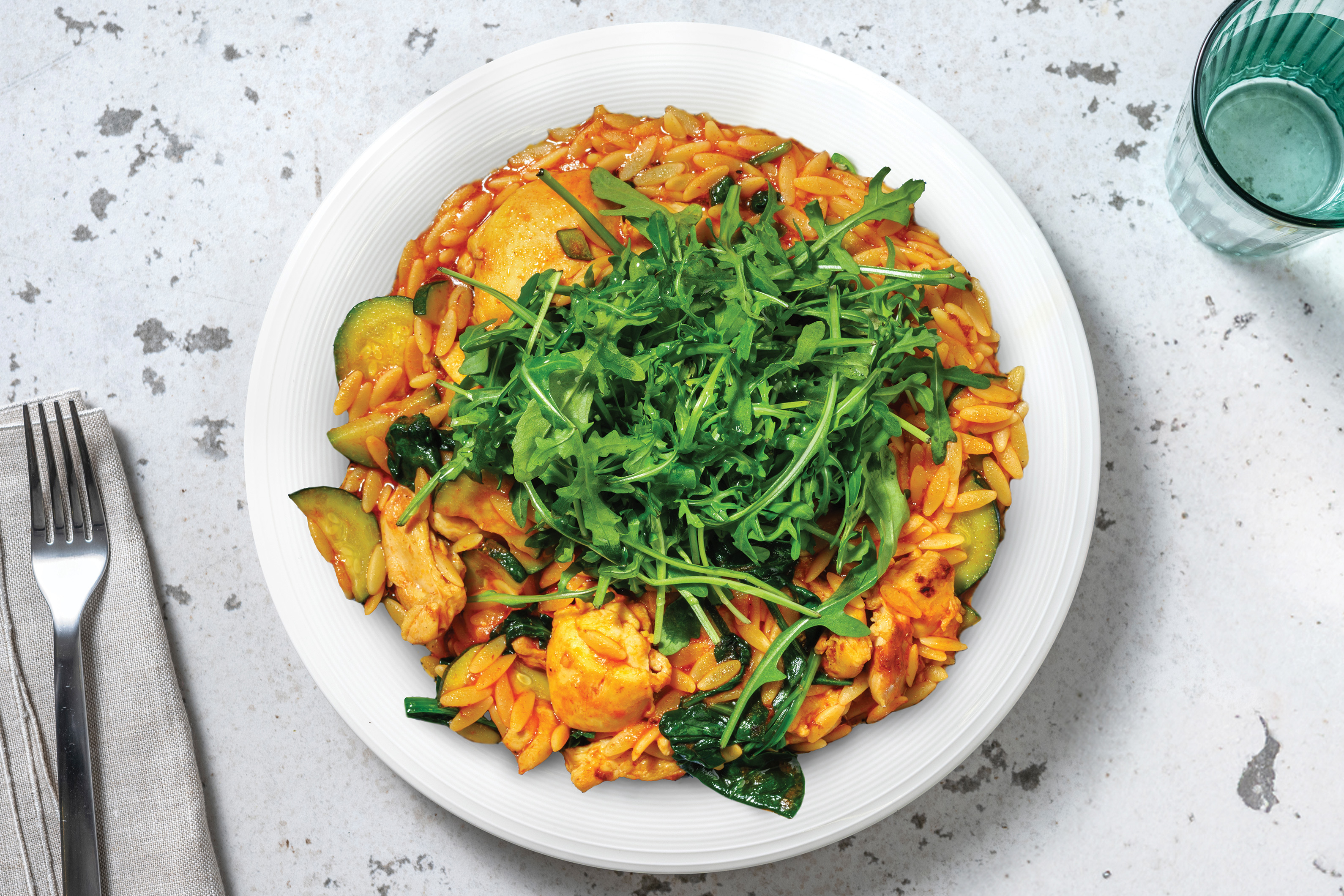 Herby Chicken & Courgette Risoni